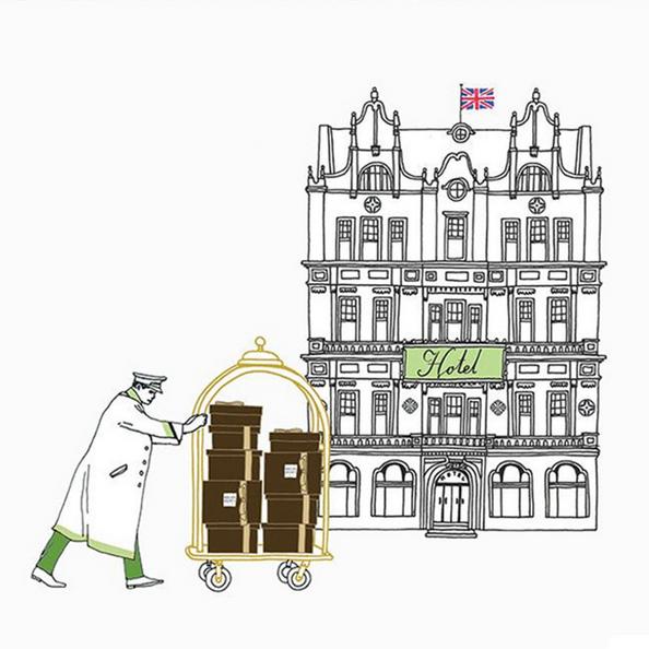 An illustration of hotel