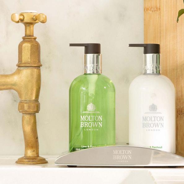 Molton Brown Lime & Patchouli Hand Wash & Hand Lotion in The Elemental Arc Hand Wash Holder