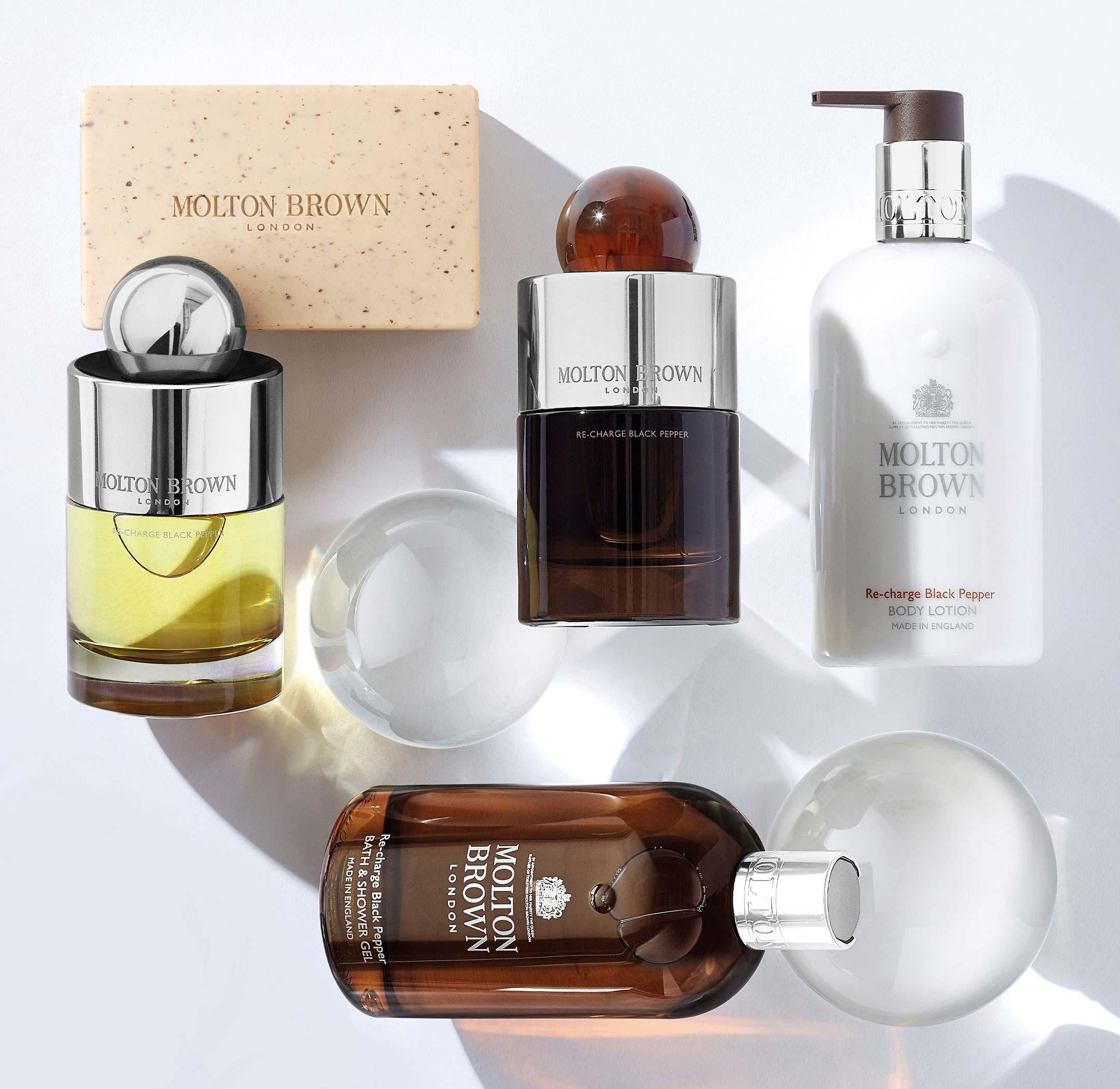An Image of Molton Brown Re-Charge Black Pepper Collection