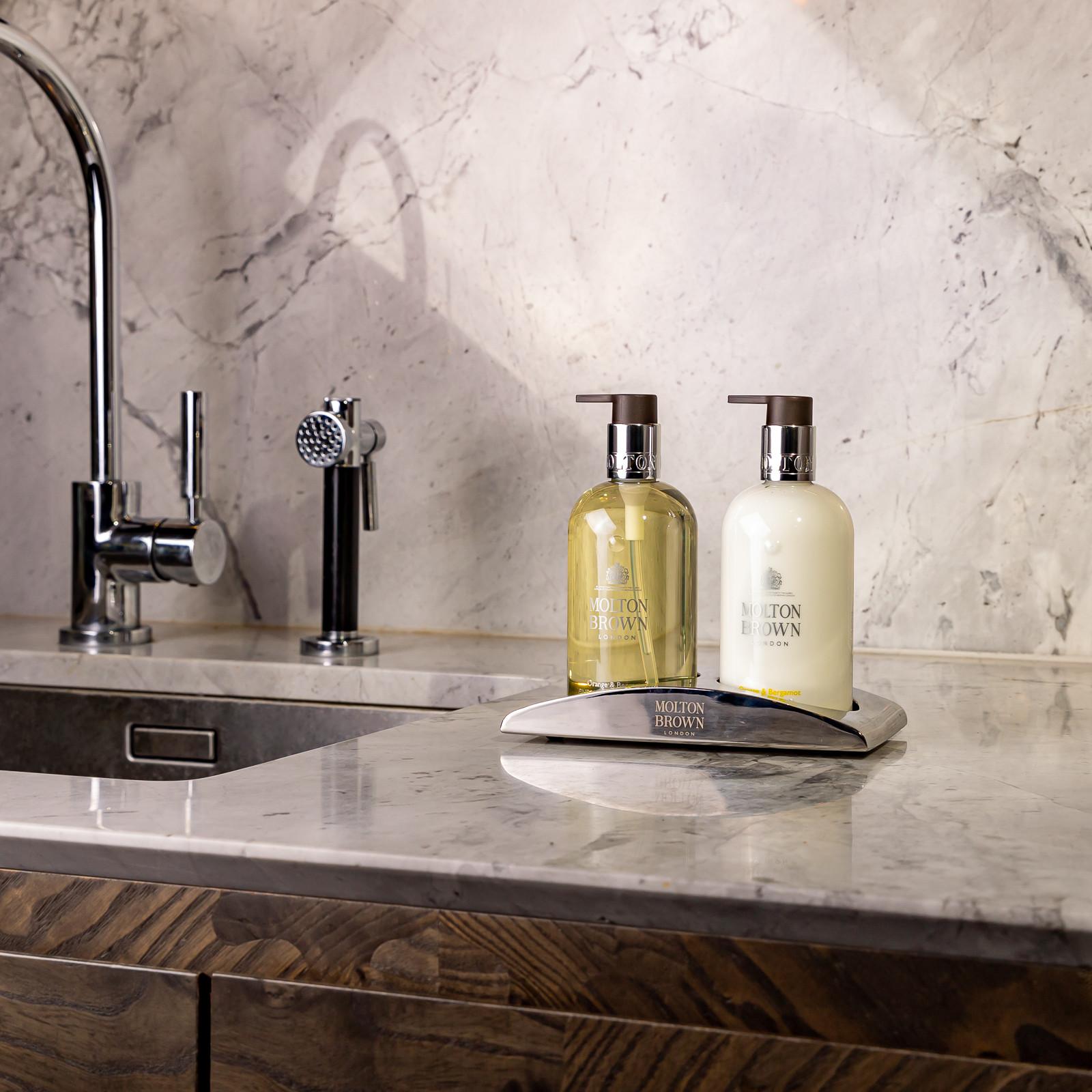 Stainless Steel Hand Wash Holder | Molton Brown US
