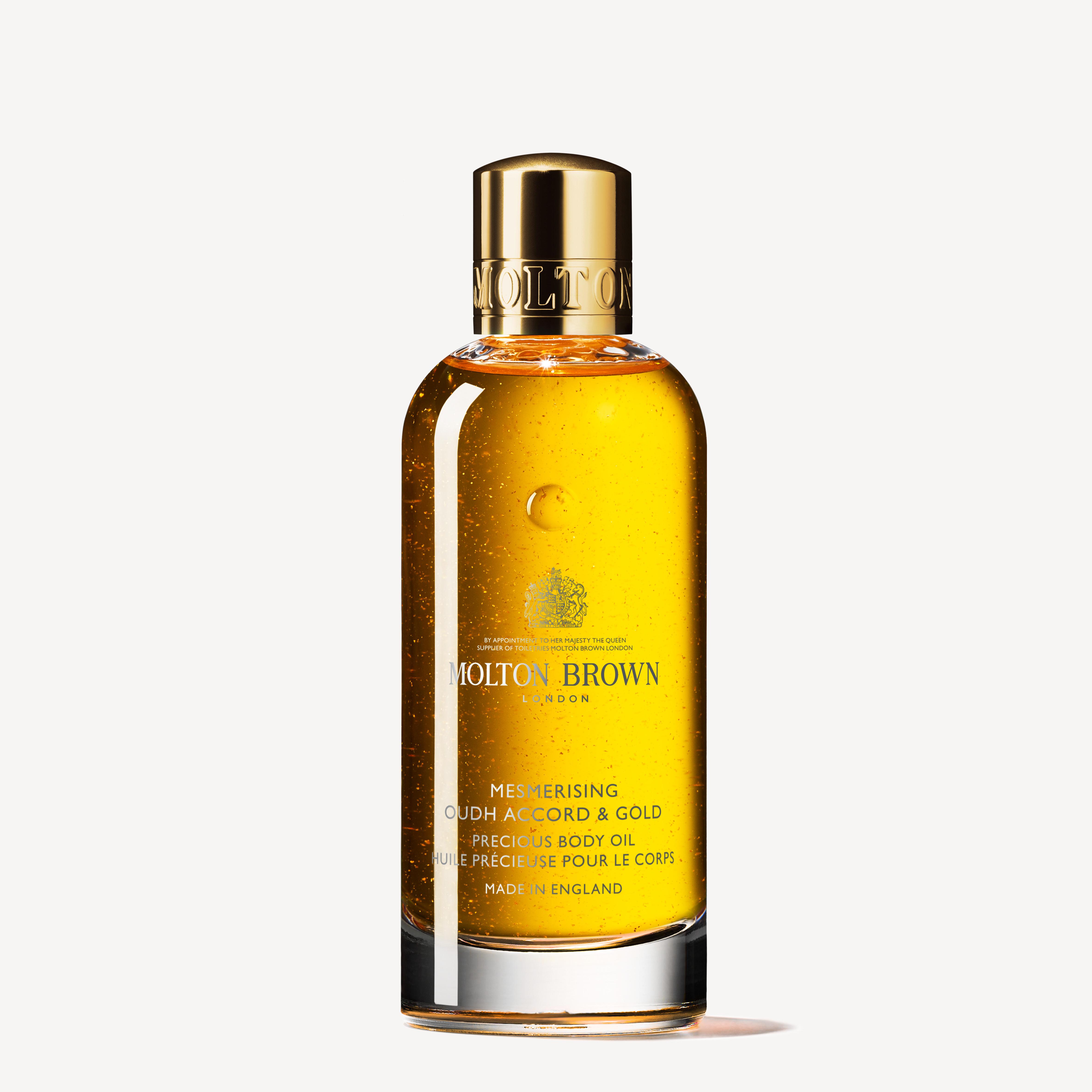 香水(男性用) MOLTON BROWN OUDH ACCORD & GOLD Mesmerising Oudh Accord & Gold Body Oil| Molton Brown® US