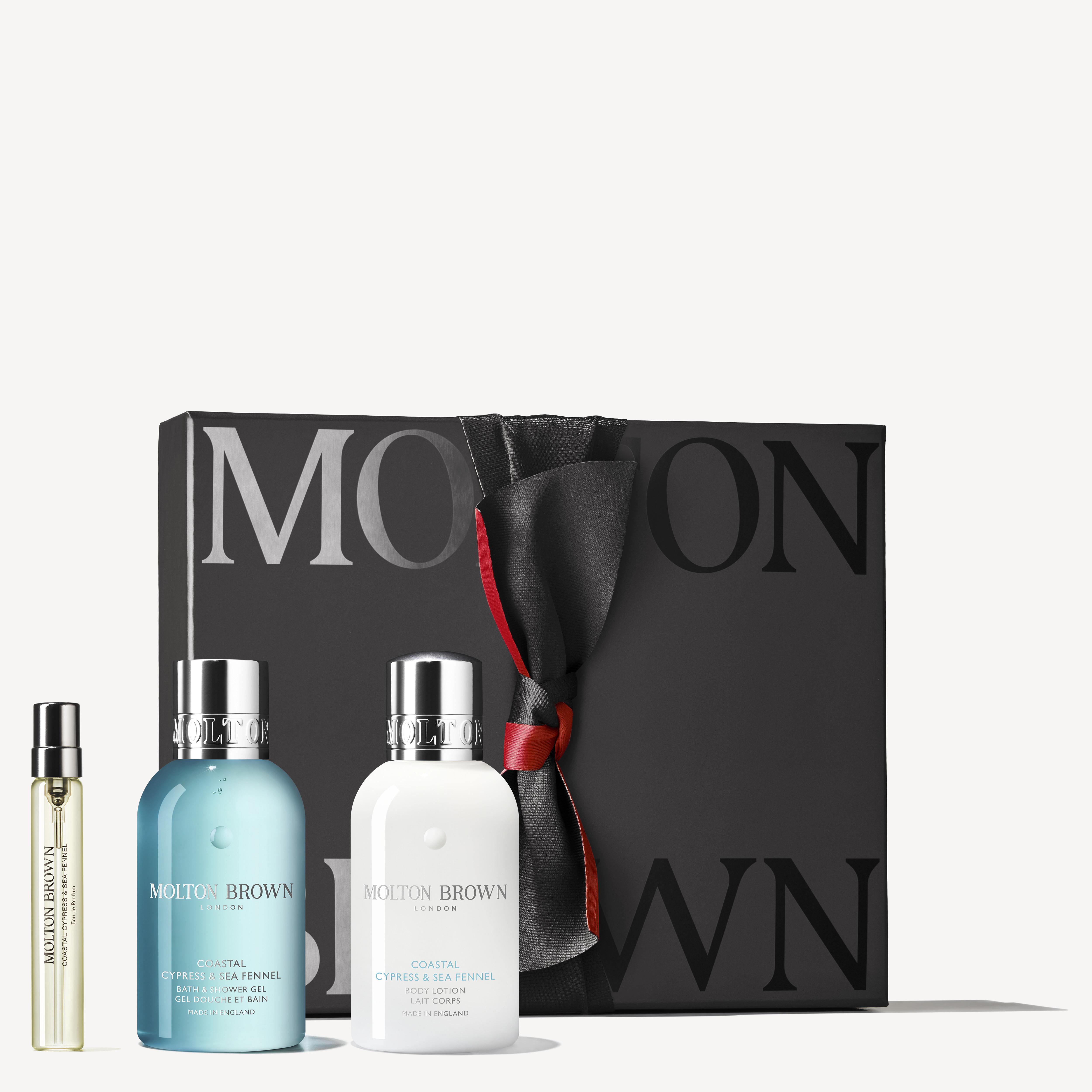 Molton Brown UK Coastal Cypress & Sea Fennel Scent Layering Set