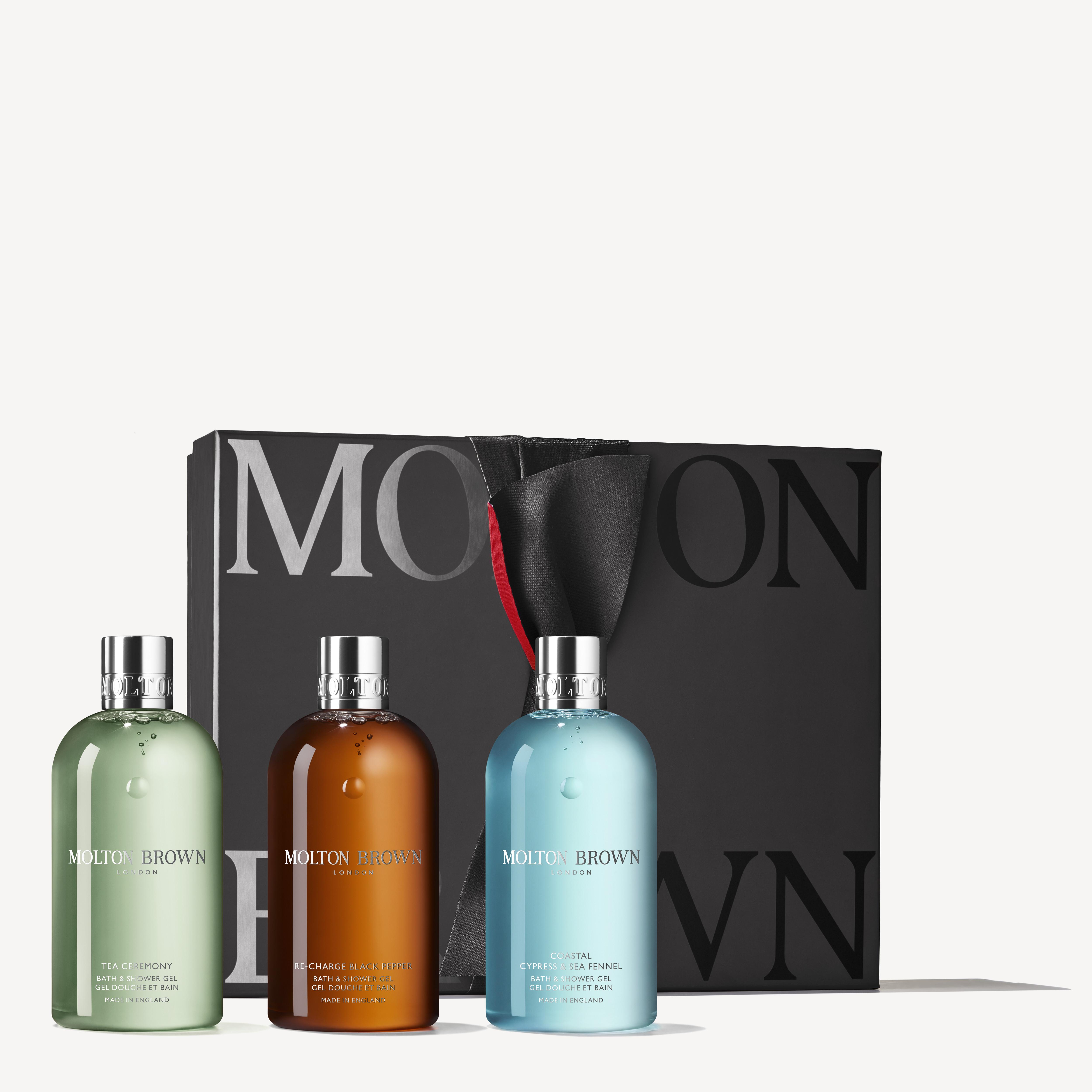 Molton Brown UK The Woody Fresh Body Care Collection