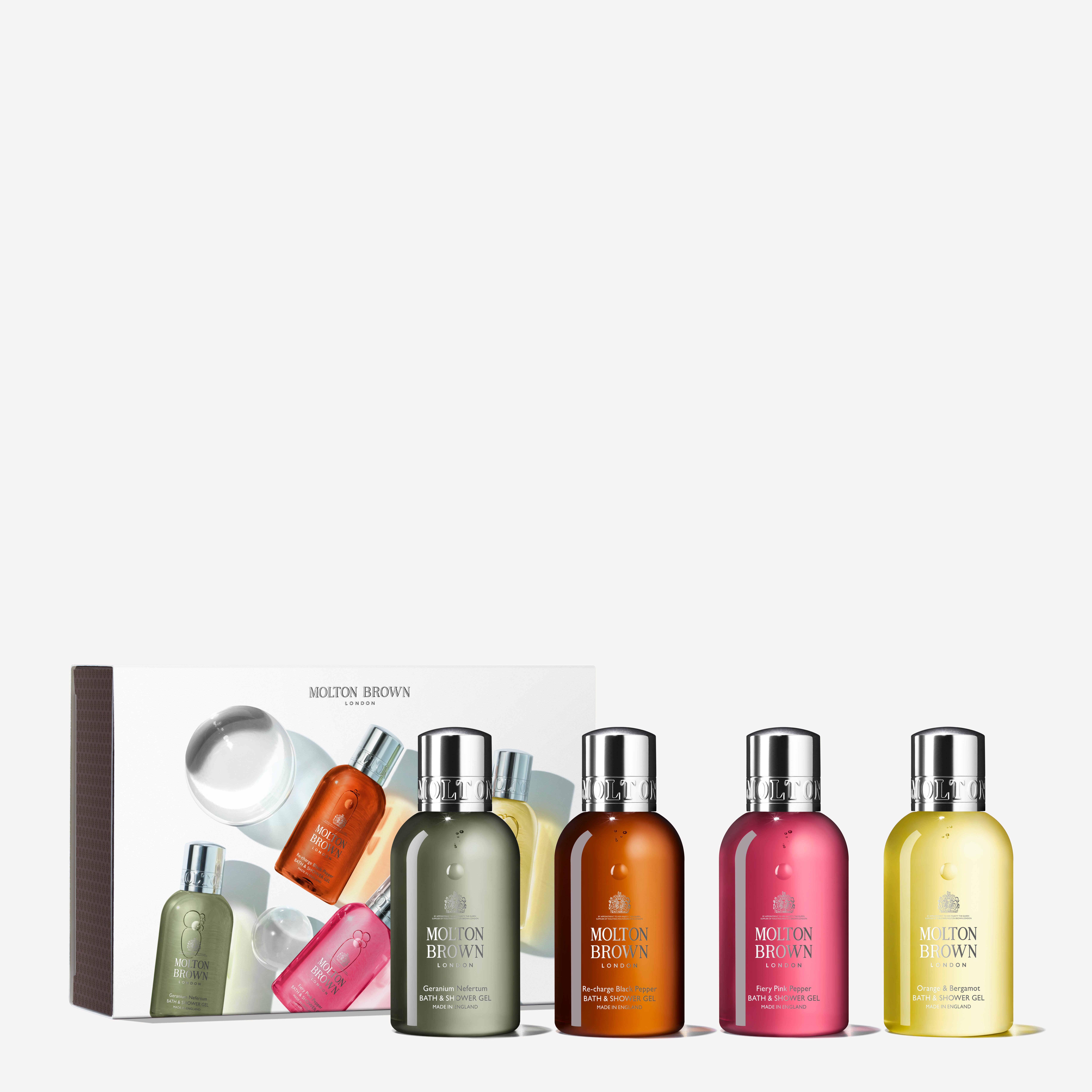 Molton Brown UK Spicy & Citrus Shower Gel Set
