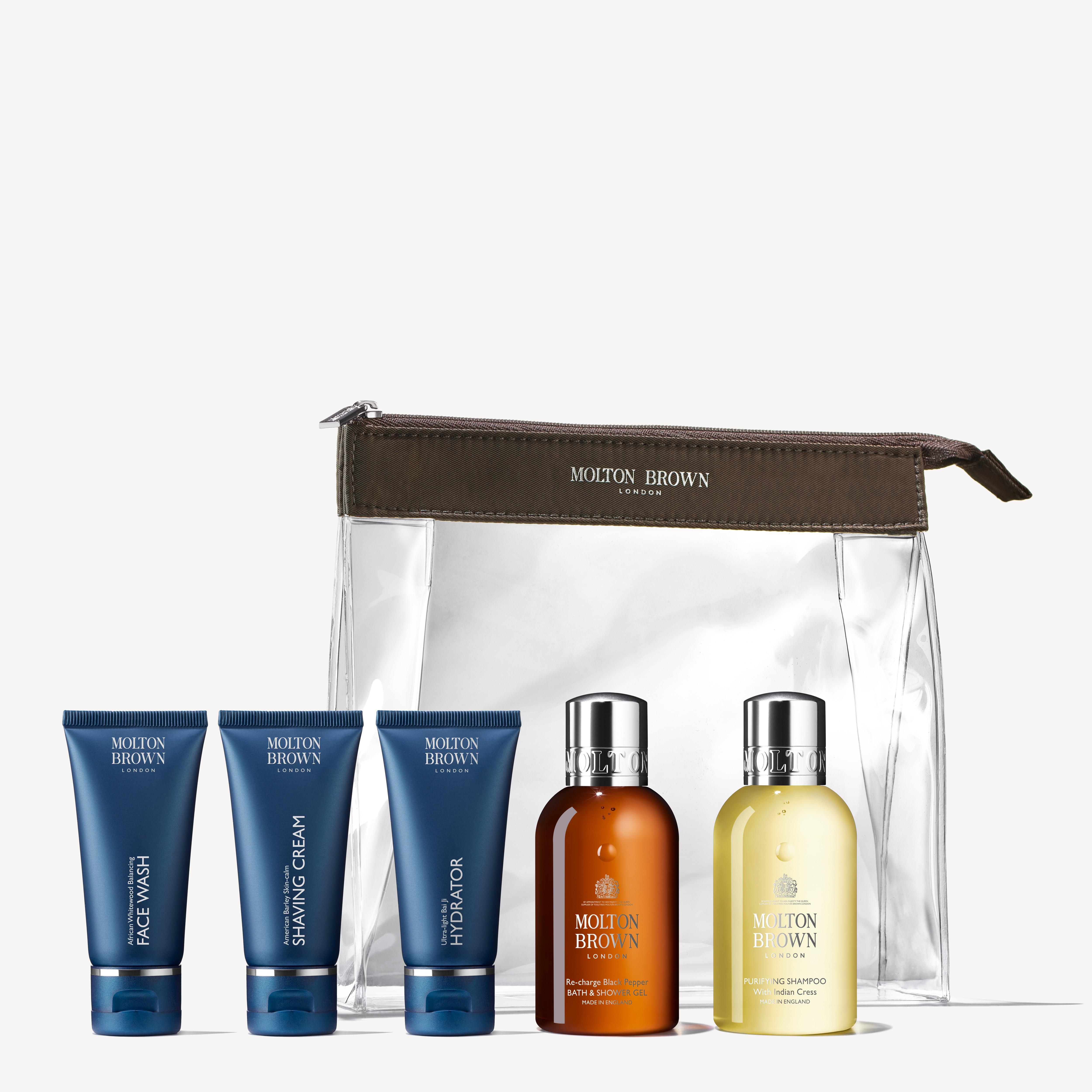 Molton Brown UK Men's Carry-On Travel Miniatures Set