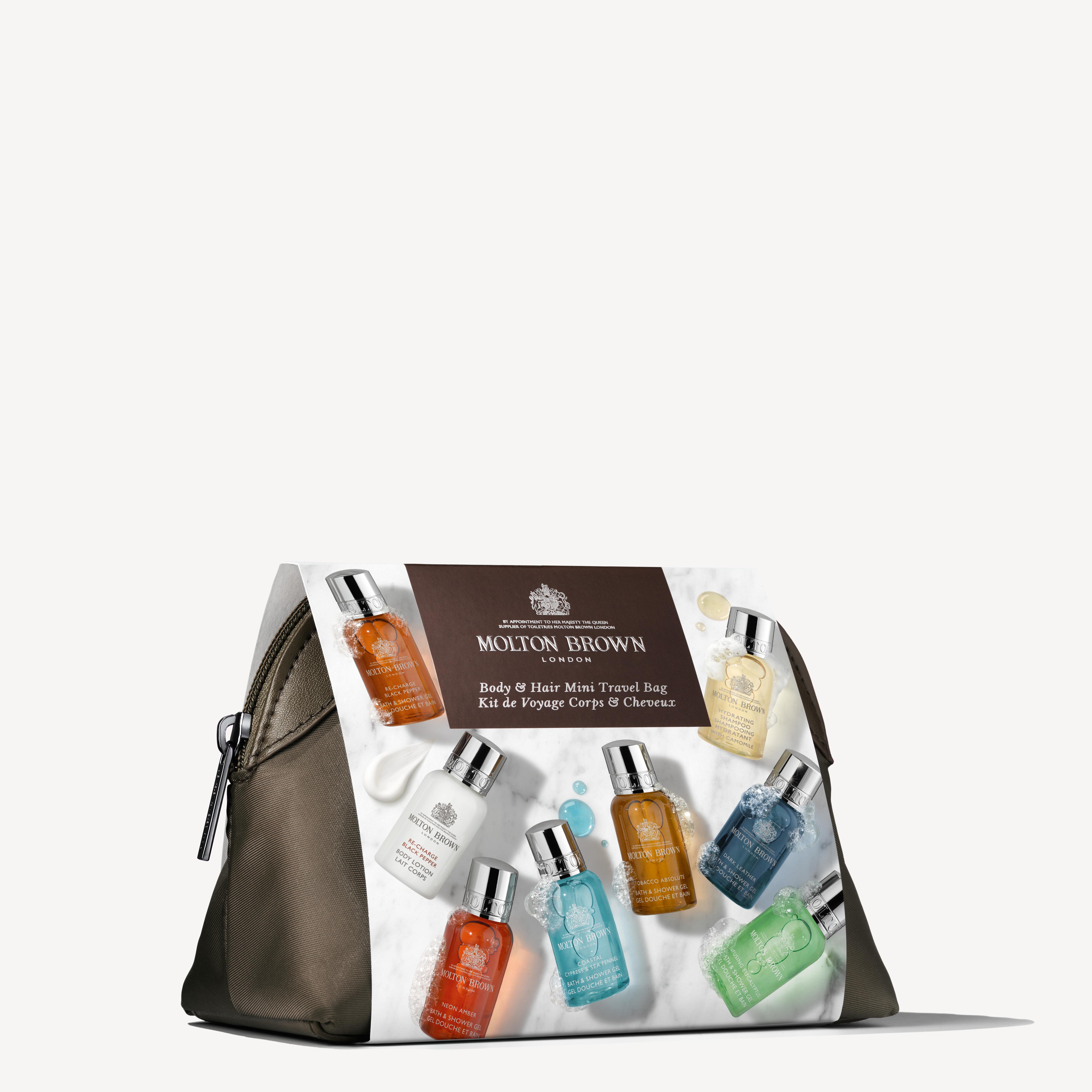 The Classic Explorer Body & Hair Mini Travel Bag | Molton Brown® UK