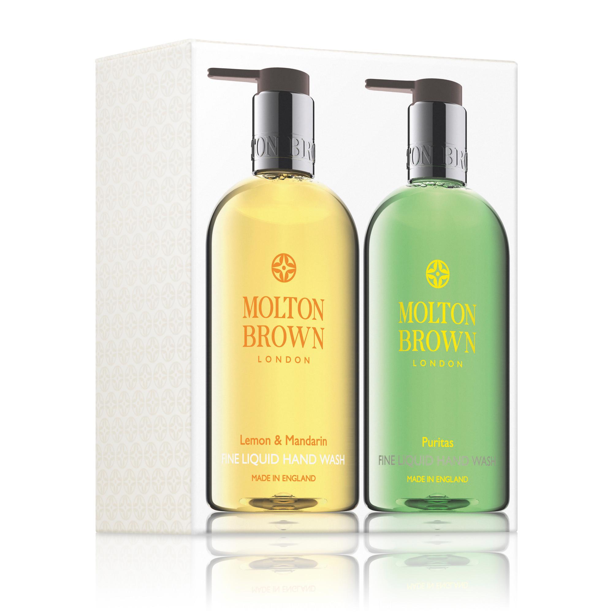 Lemon & Mandarin & Puritas Hand Wash Gift Set Molton Brown® EU