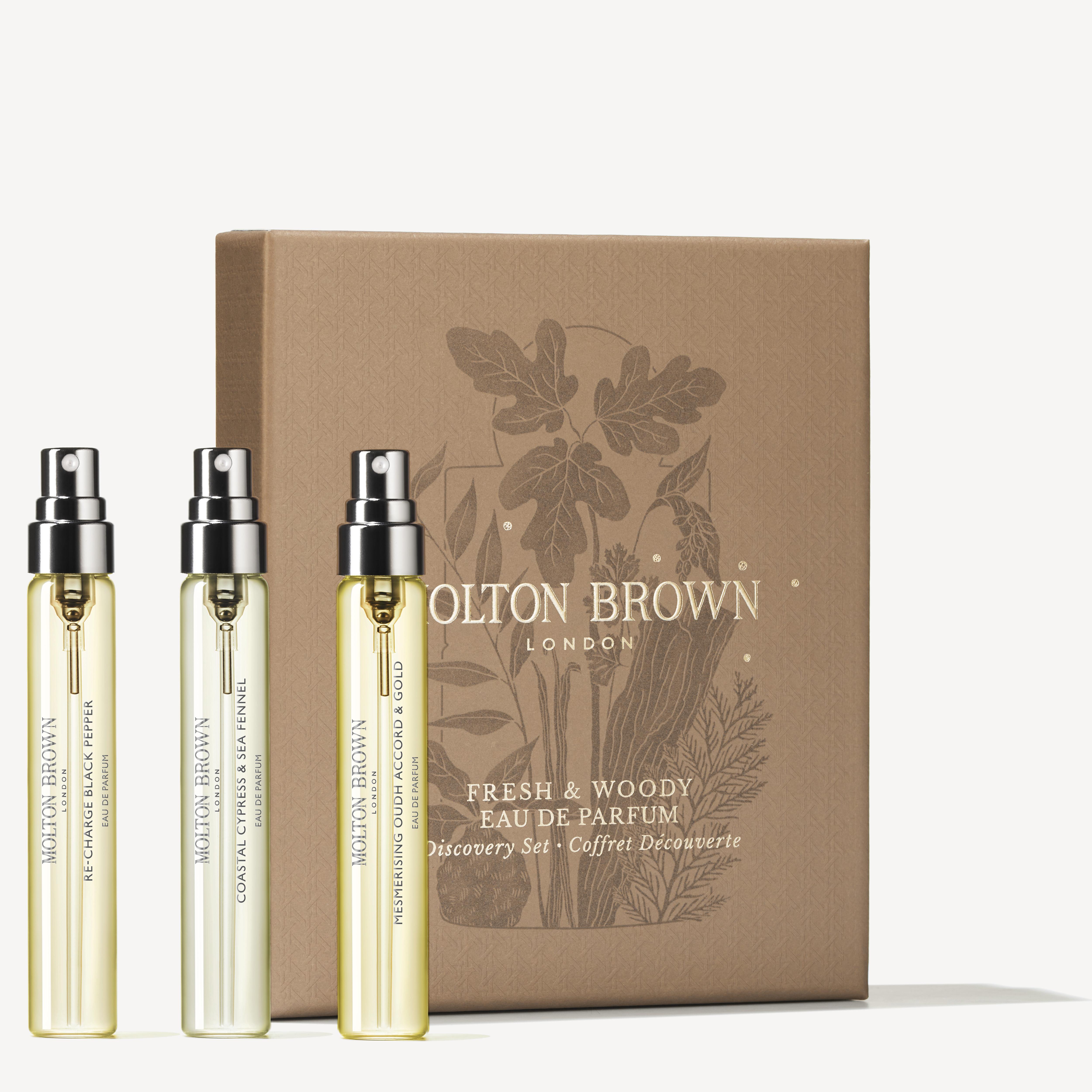 Fresh & Woody Perfume Discovery Set | Molton Brown US
