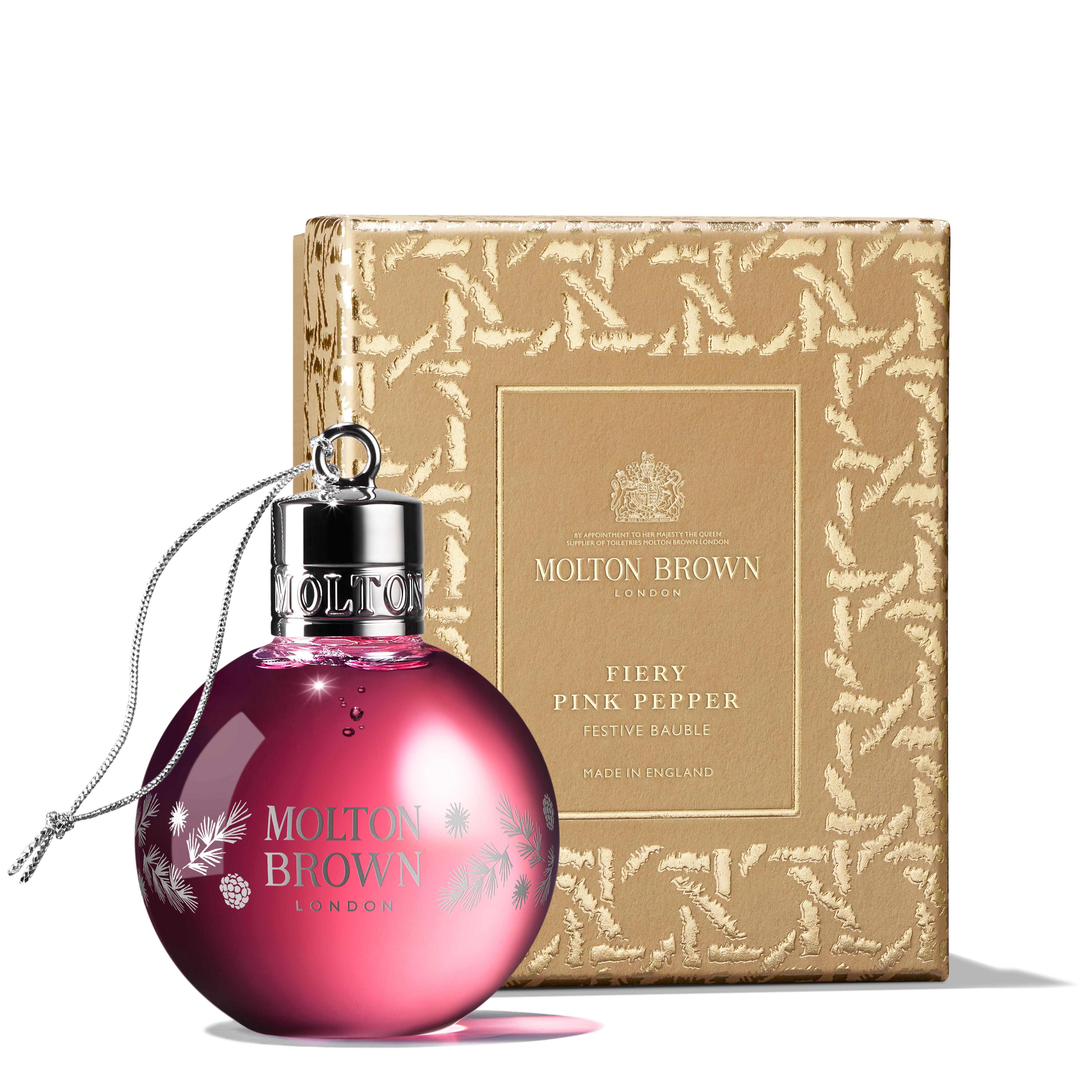 Molton Brown UK Fiery Pink Pepper Shower Gel Bauble