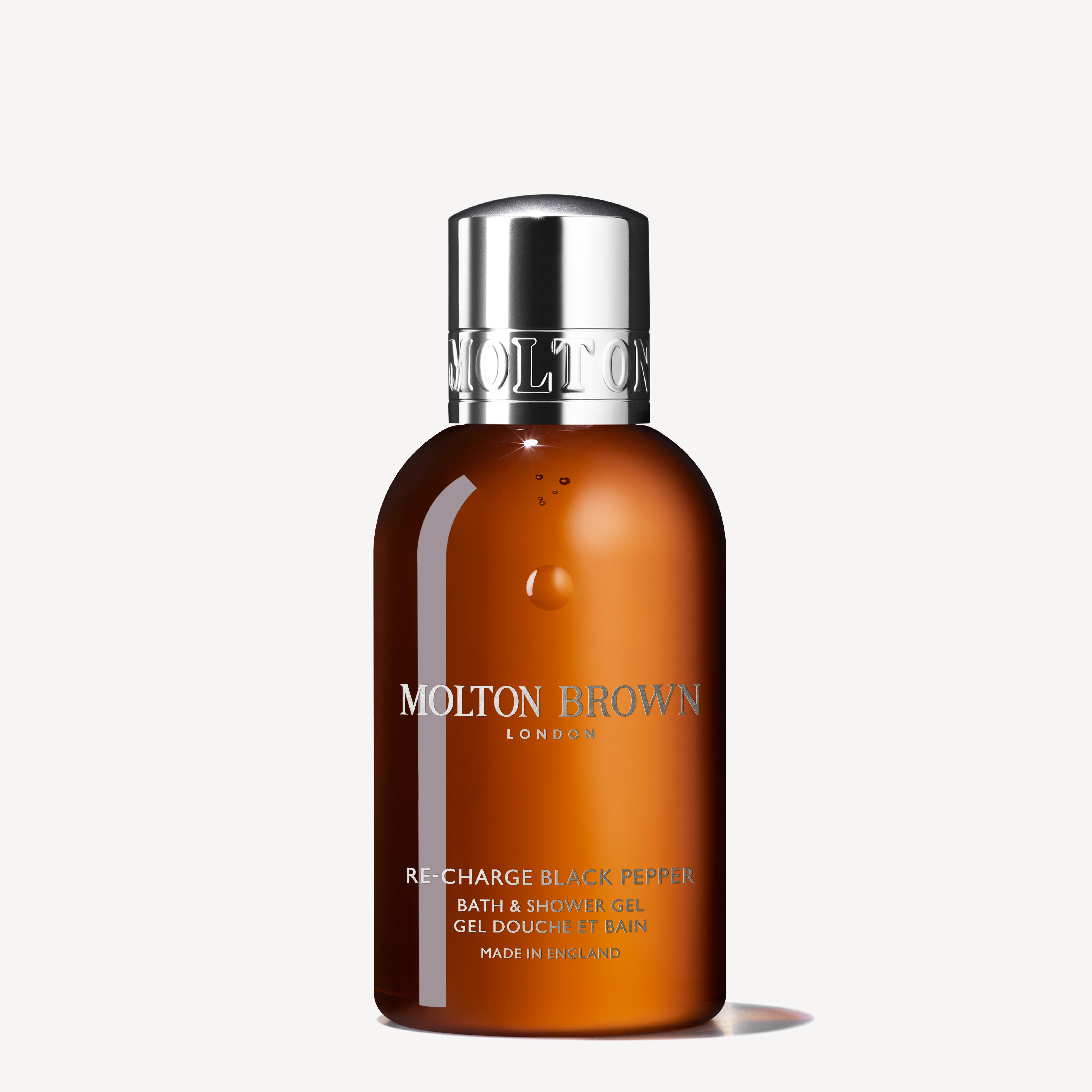Re-charge Black Pepper Bath & Shower Gel 3.4fl. oz. | Molton Brown US