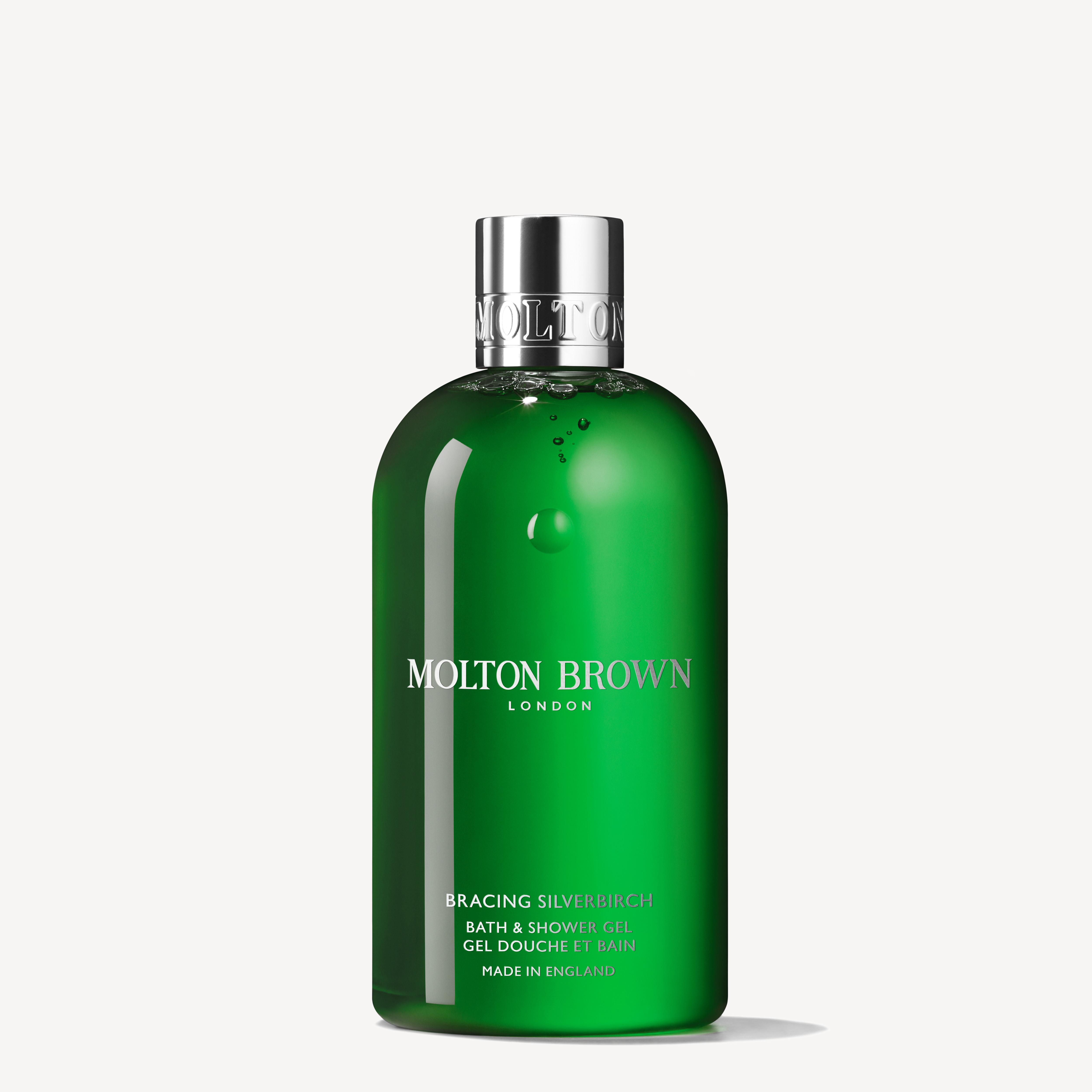 OUTLET Bracing Silverbirch Bath & Shower Gel 300ml | Molton Brown UK