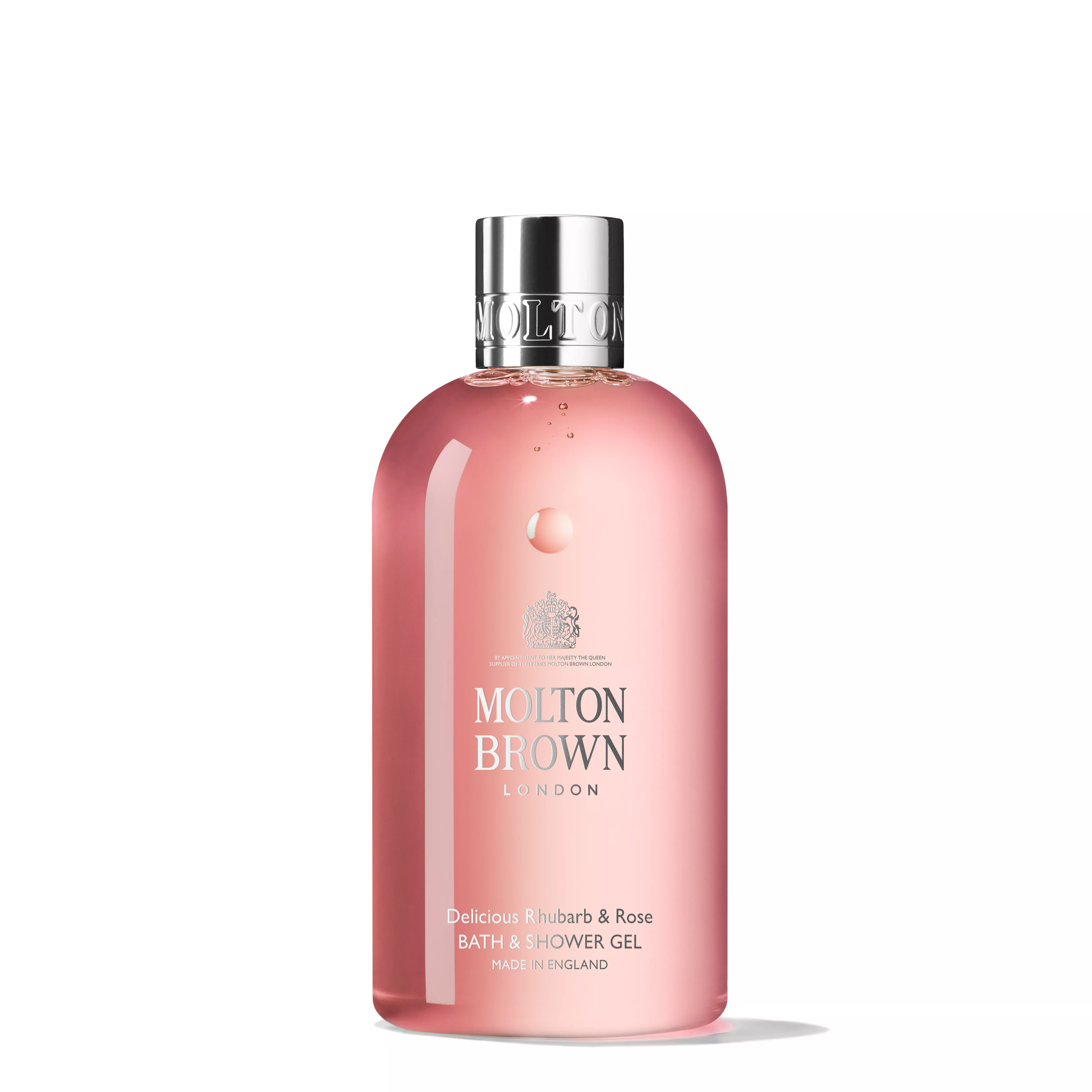 Delicious Rhubarb & Rose Bath & Shower Gel 10fl oz