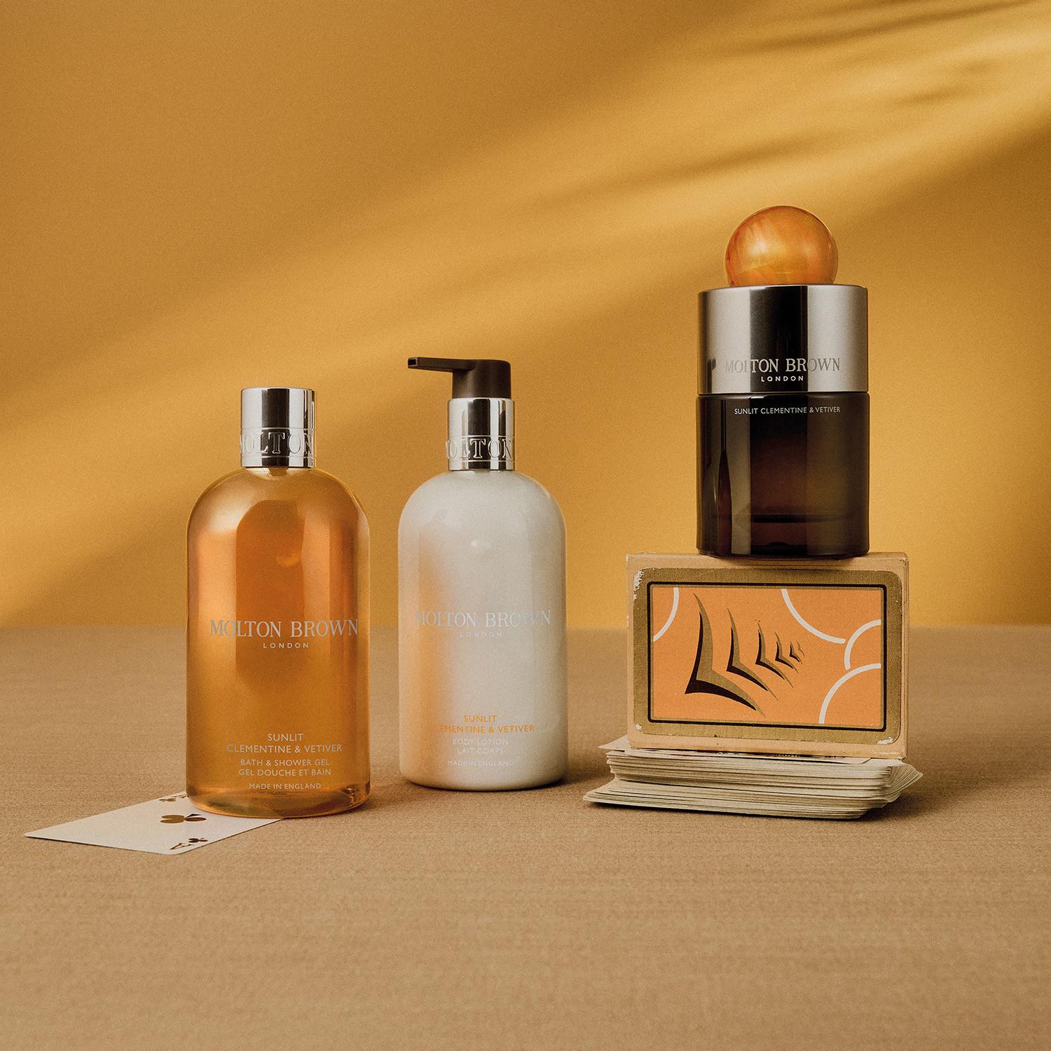 Sunlit Clementine & Vetiver Bath & Shower Gel | Molton Brown® US