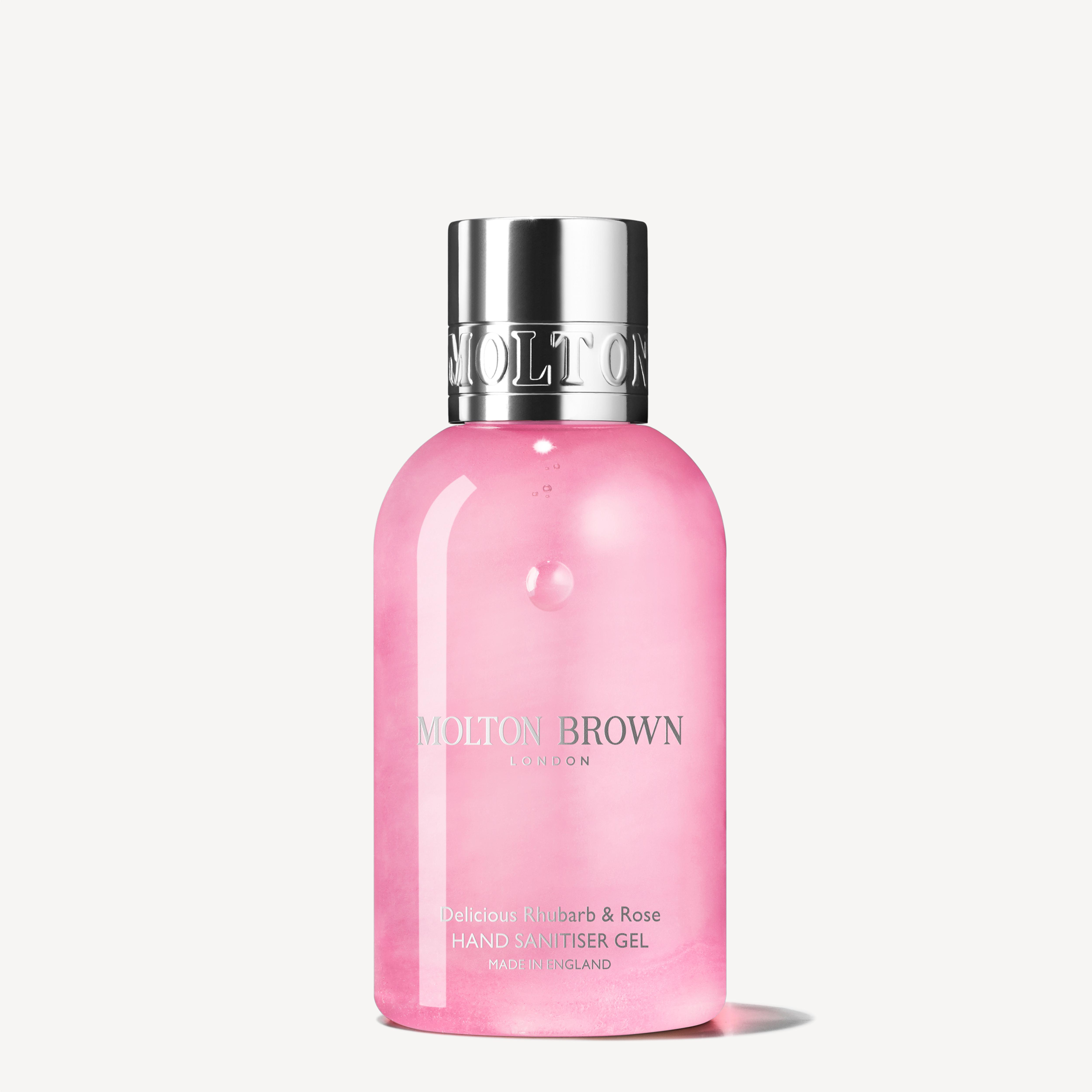 Molton Brown Delicious Rhubarb & Rose On-the-go Hand Sanitiser Gel 100ml