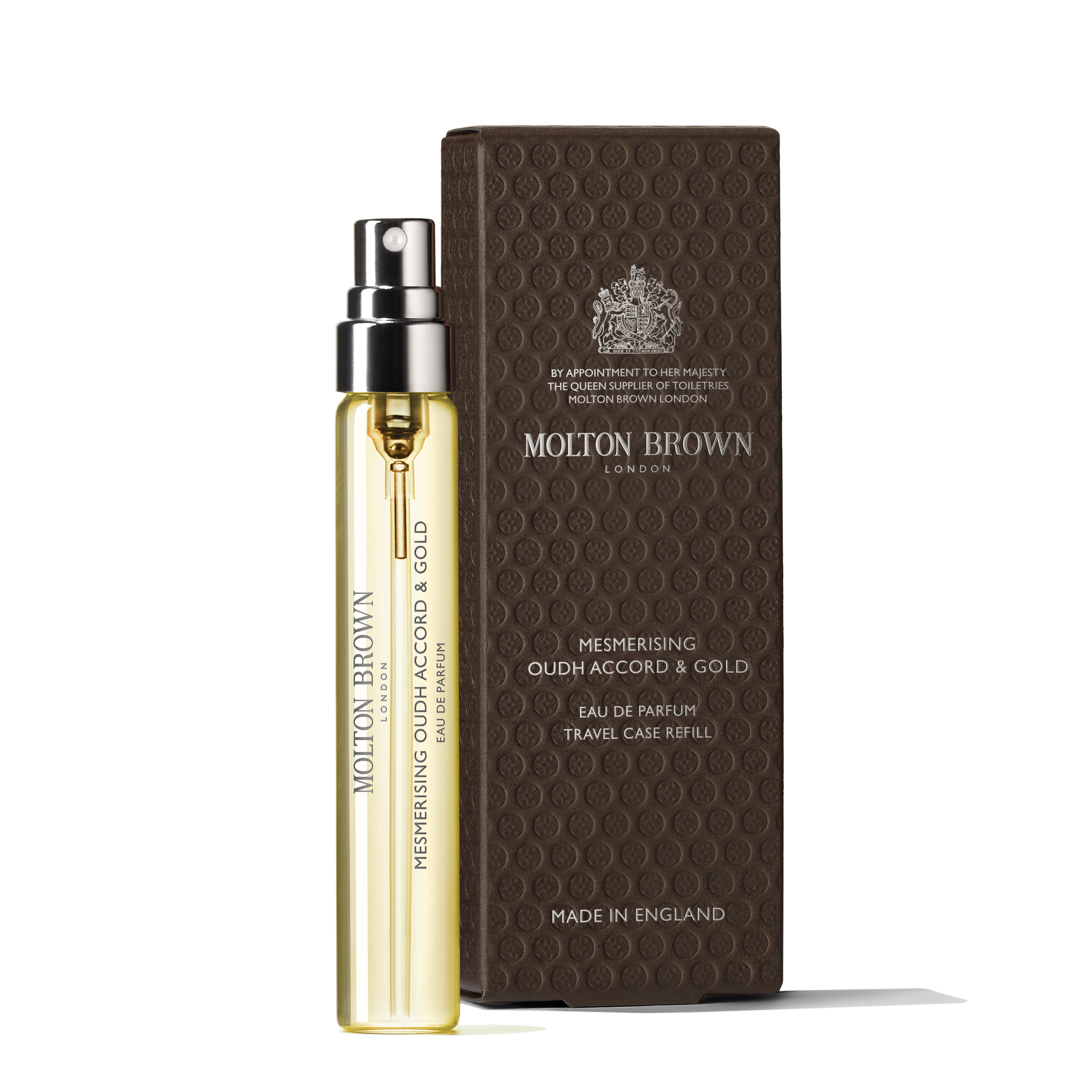 Molton Brown Mesmerising Oudh Accord & Gold Eau De Parfum 7.5ml Case Refill x 2