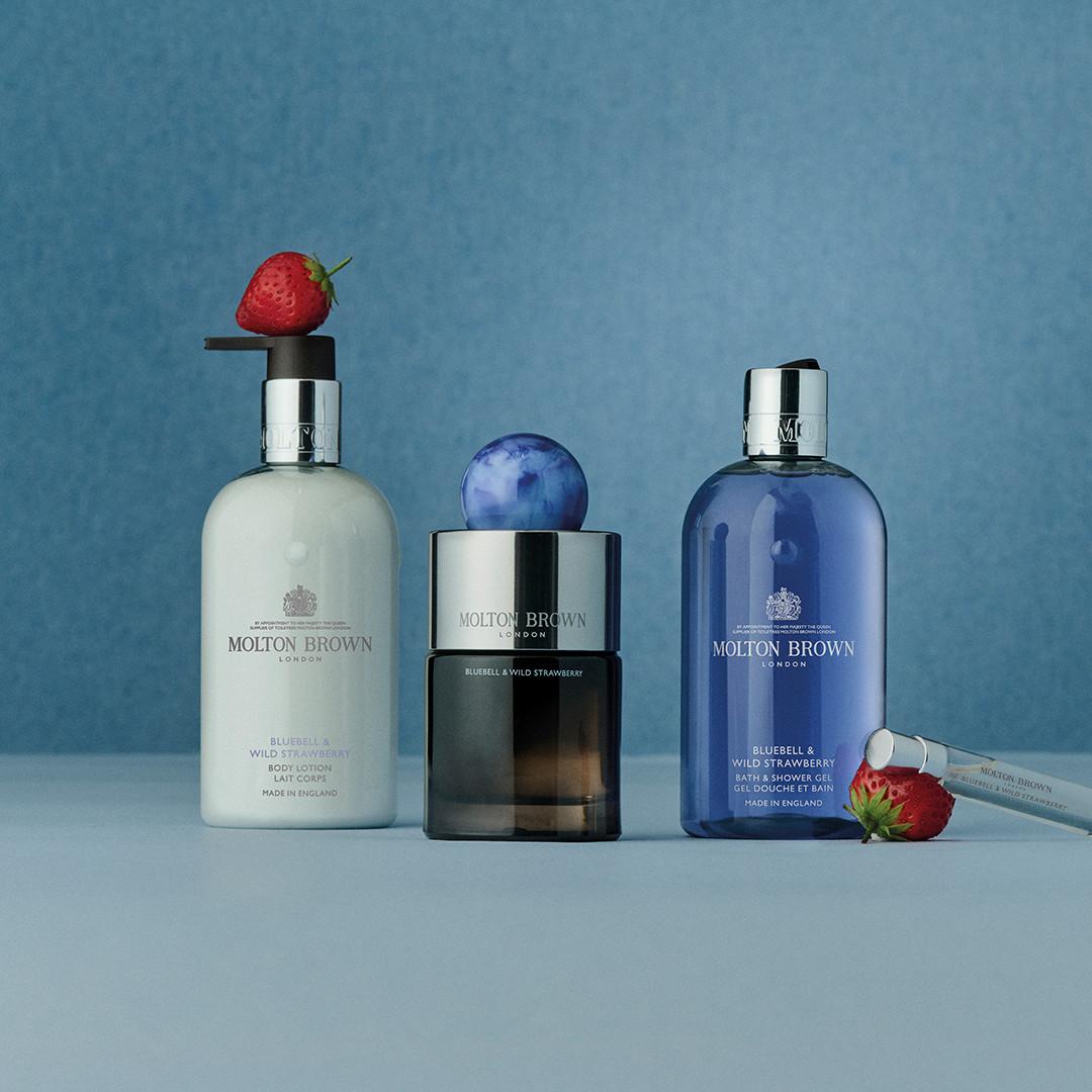 MOLTON BROWN ブルーベル＆ワイルドストロベリー 100ml Bluebell & Wild Strawberry Parfume | Molton Brown US