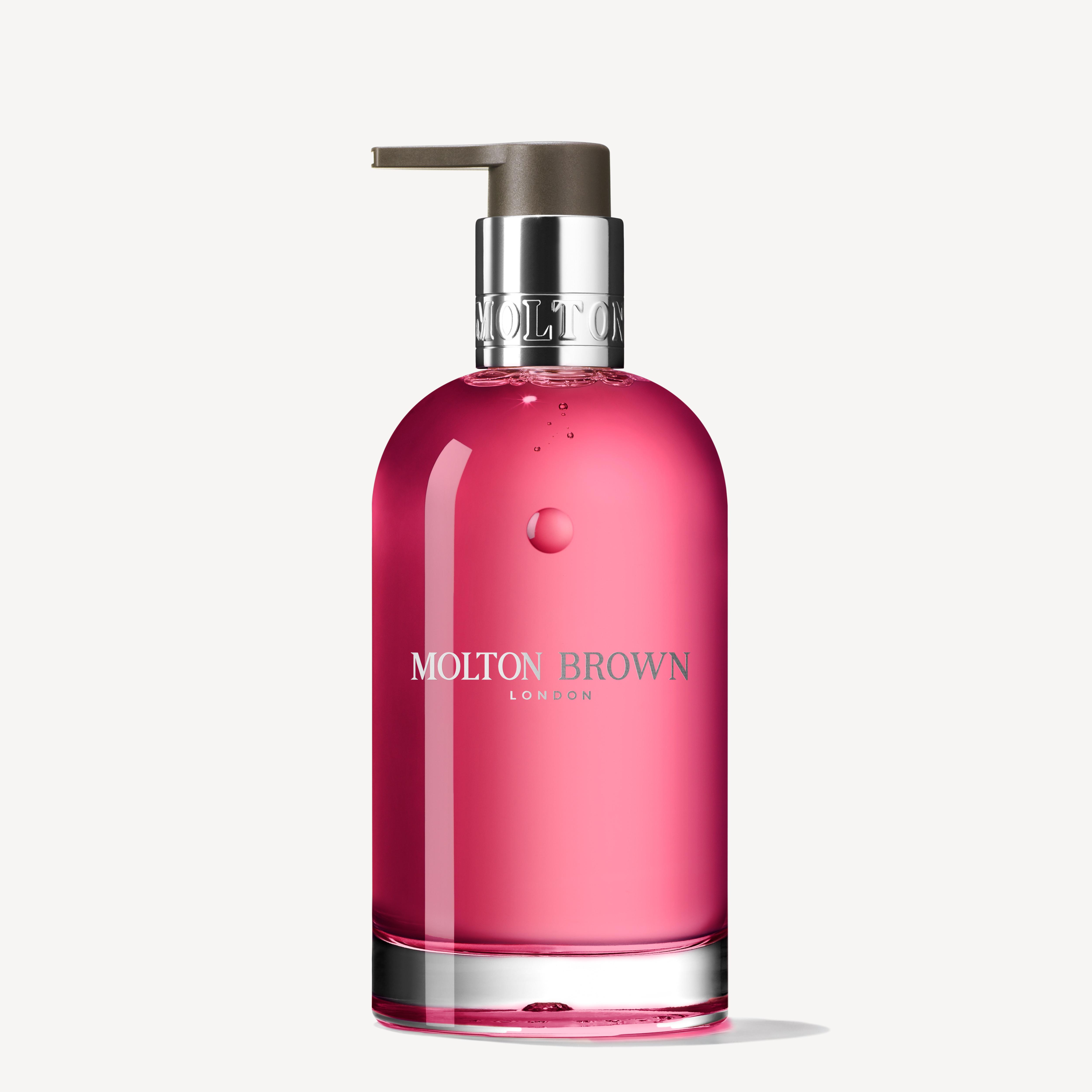 MOLTON BROWN Pink Pepper ハンドソープ&ハンドローション Fiery Pink Pepper Hand Wash Glass Bottle| Molton Brown US