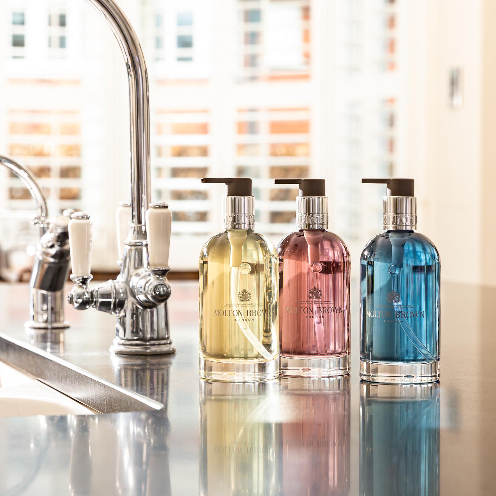 Coastal Glass Hand Wash Bottle | Molton Brown® US