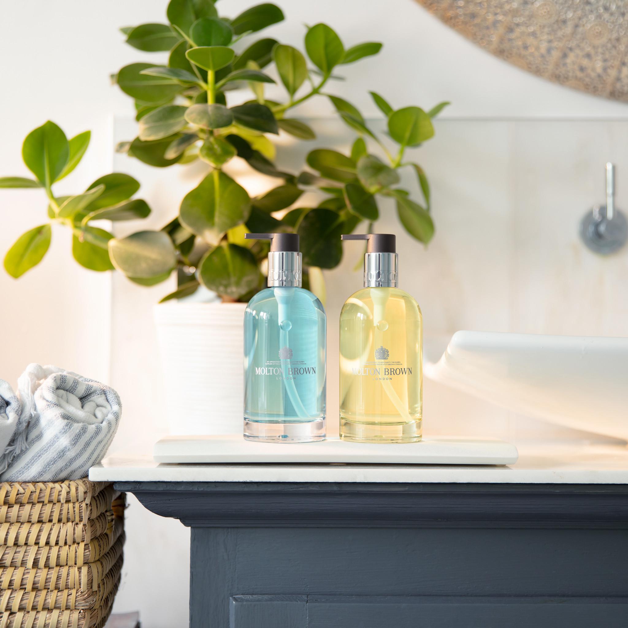 Coastal Glass Hand Wash Bottle | Molton Brown® US