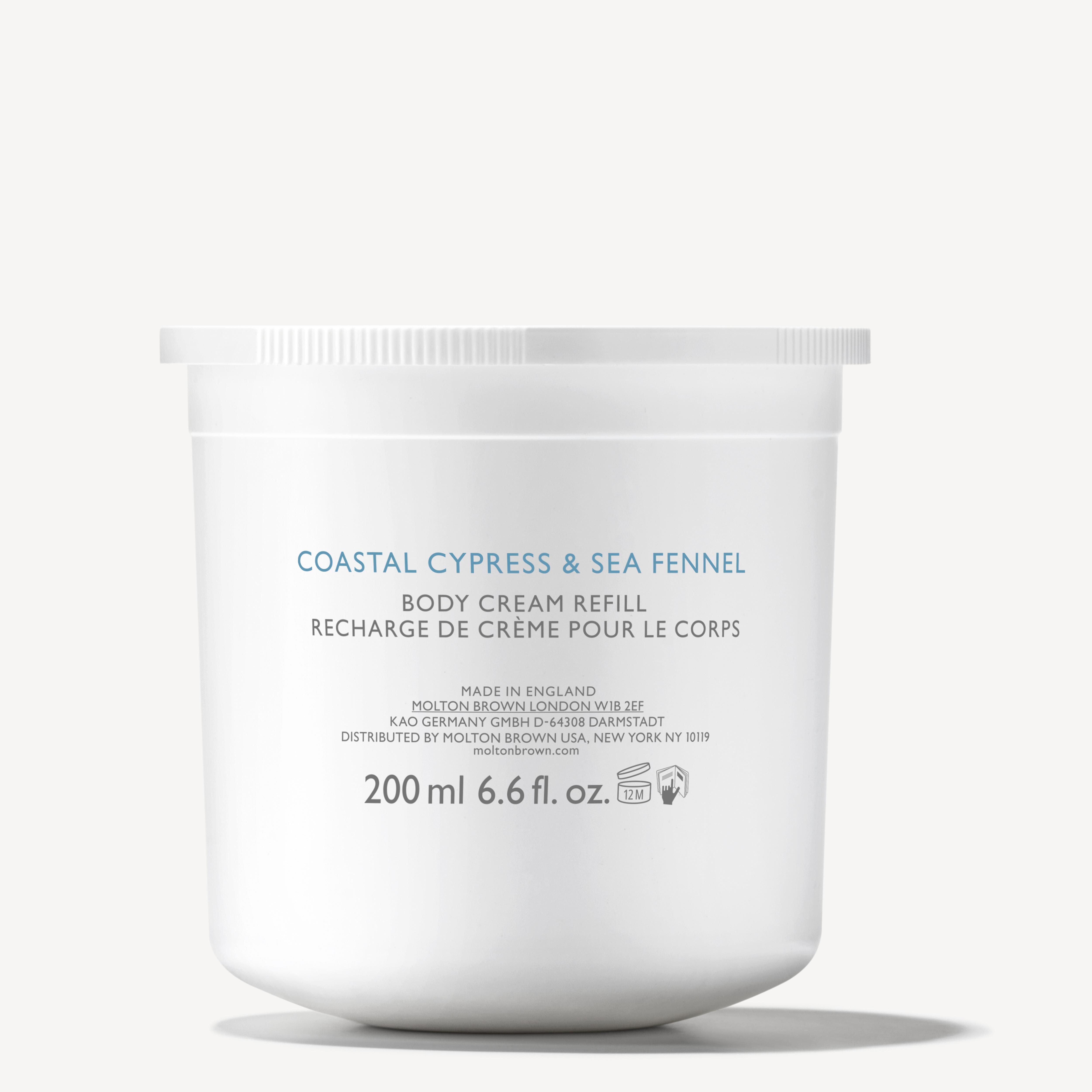 Molton Brown UK Coastal Cypress & Sea Fennel Body Cream Refill Pod
