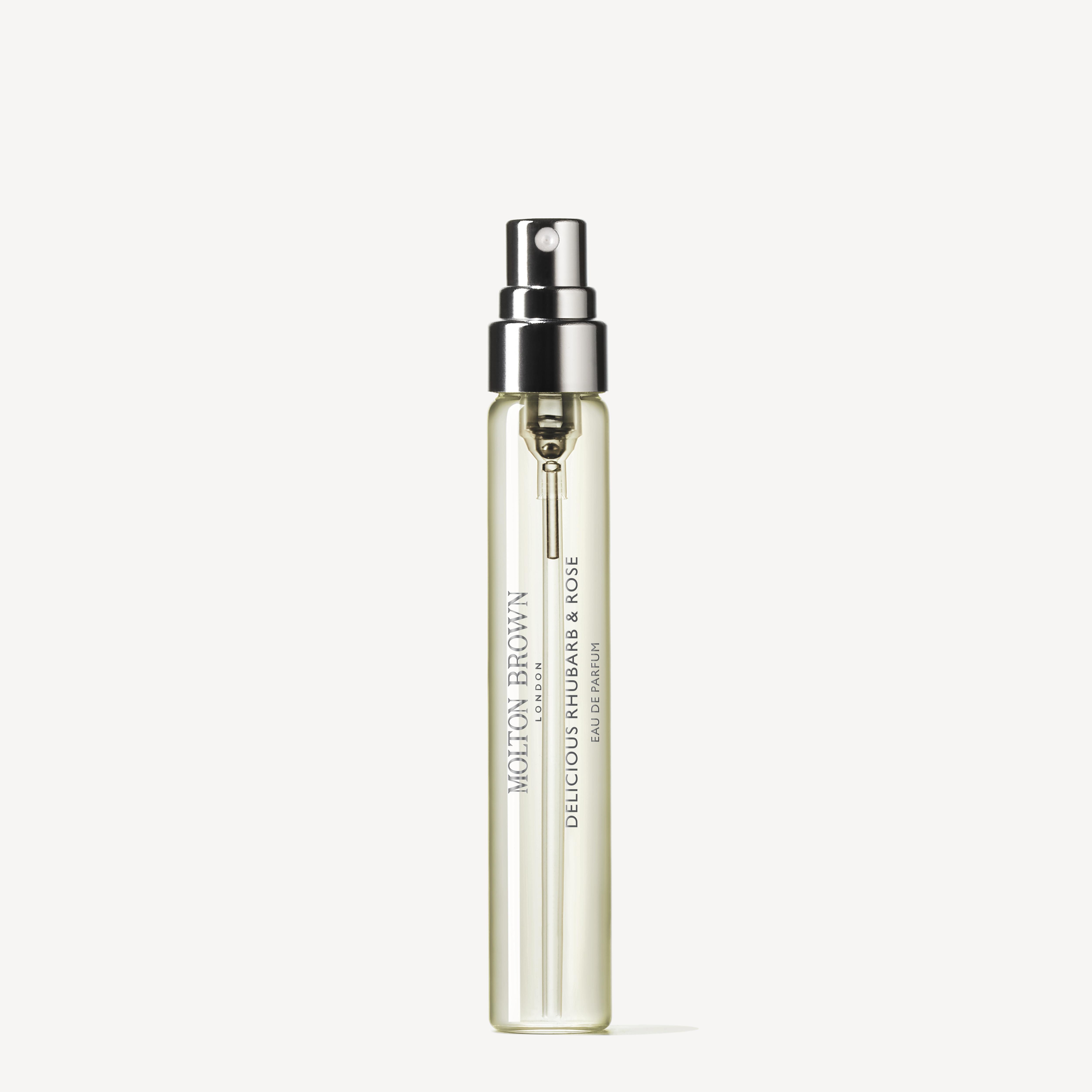 Delicious Rhubarb & Rose Travel Eau de Parfum 0.25fl oz | Molton