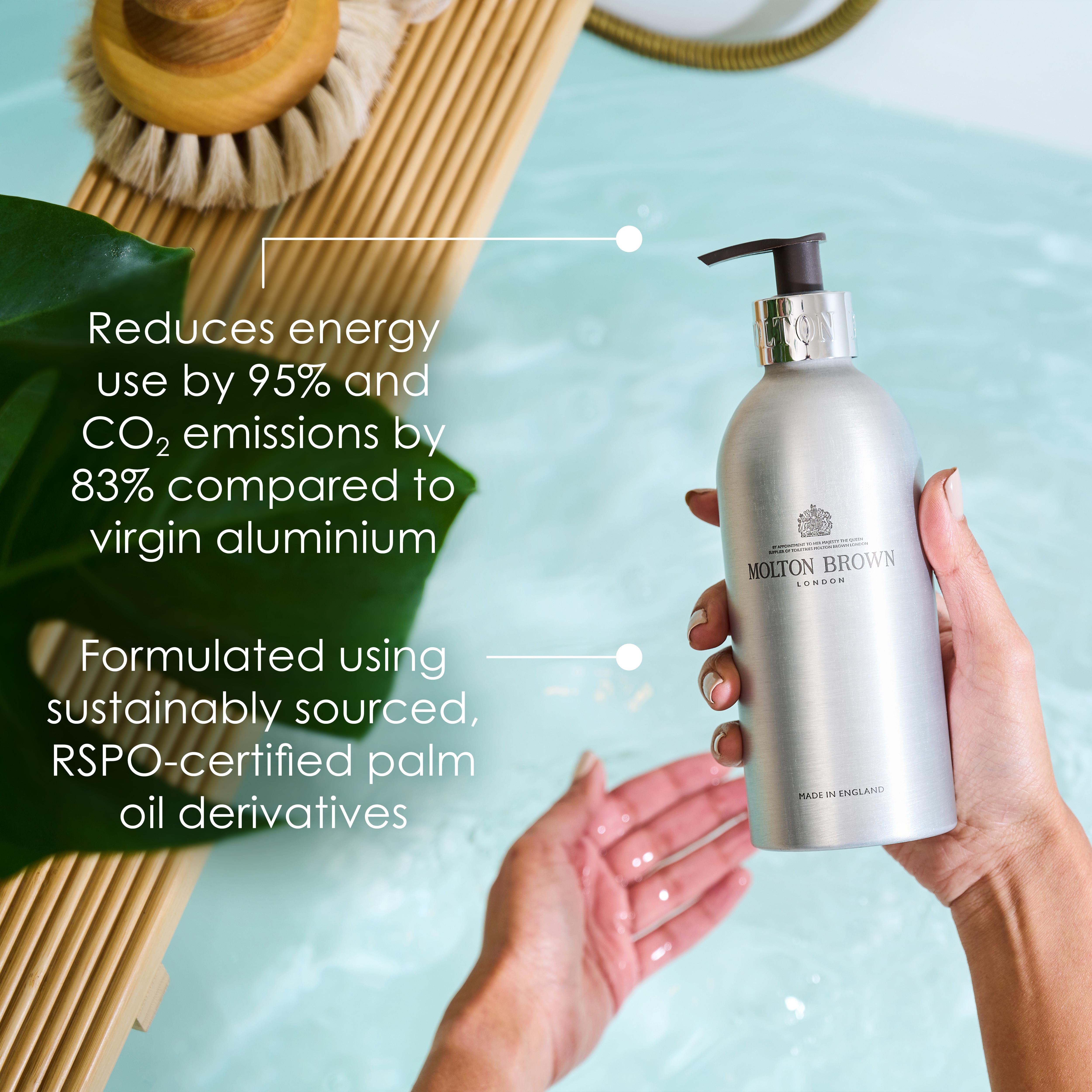 Fiery Pink Pepper Shower Gel Refillable Bottle| Molton Brown® UK