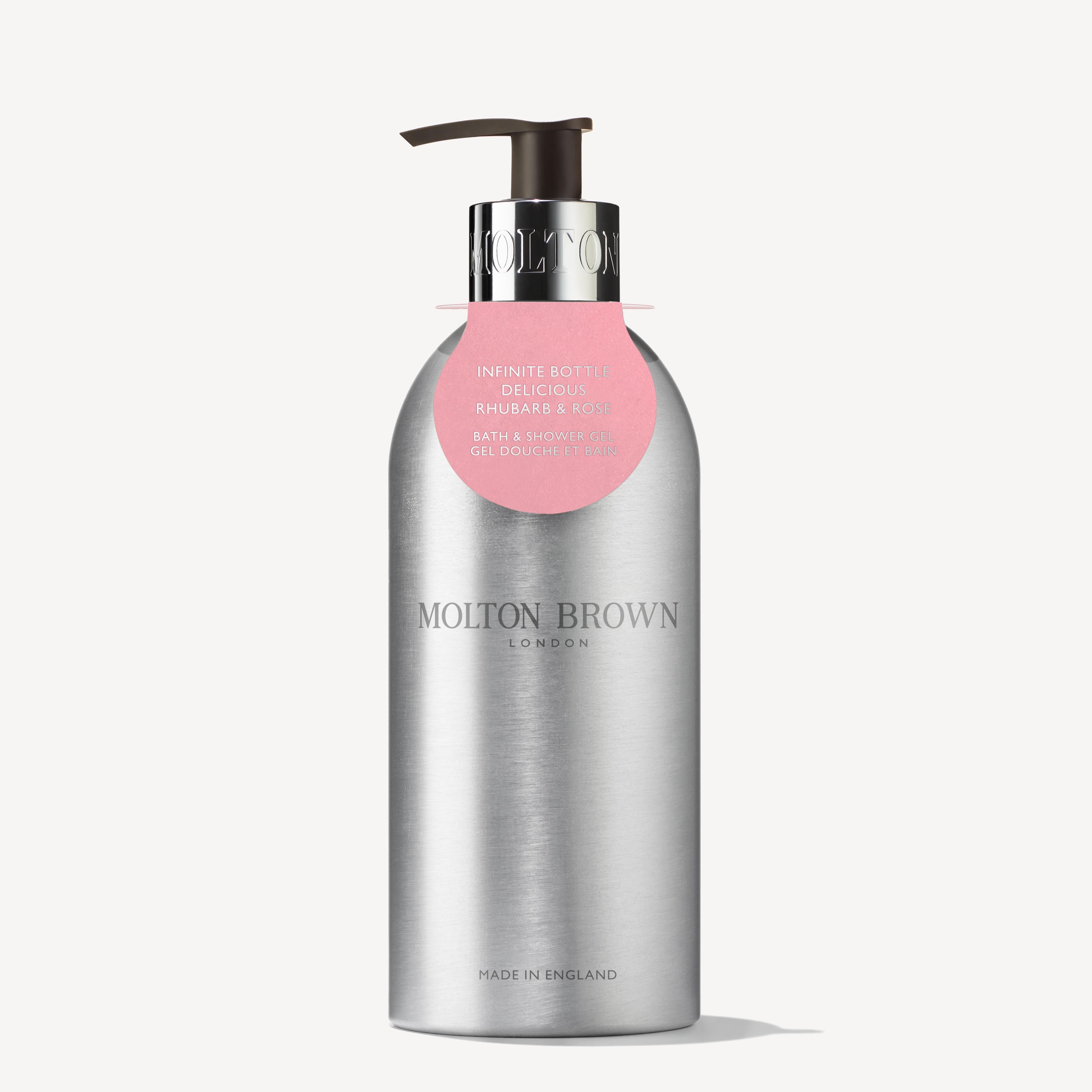 Delicious Rhubarb & Rose Infinite Bottle 13.5fl oz | Molton