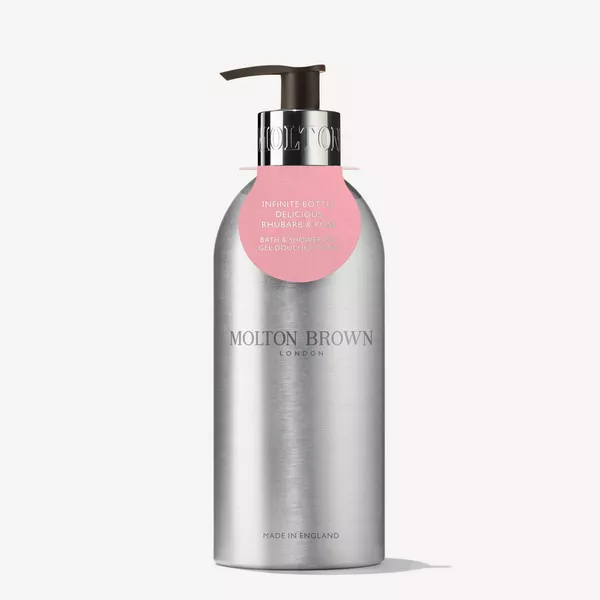 Delicious Rhubarb & Rose Infinite Bottle 13.5fl oz | Molton Brown US