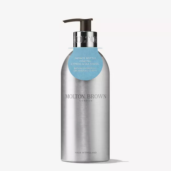 Coastal Cypress & Sea Fennel Shower Gel Refillable Bottle| Molton