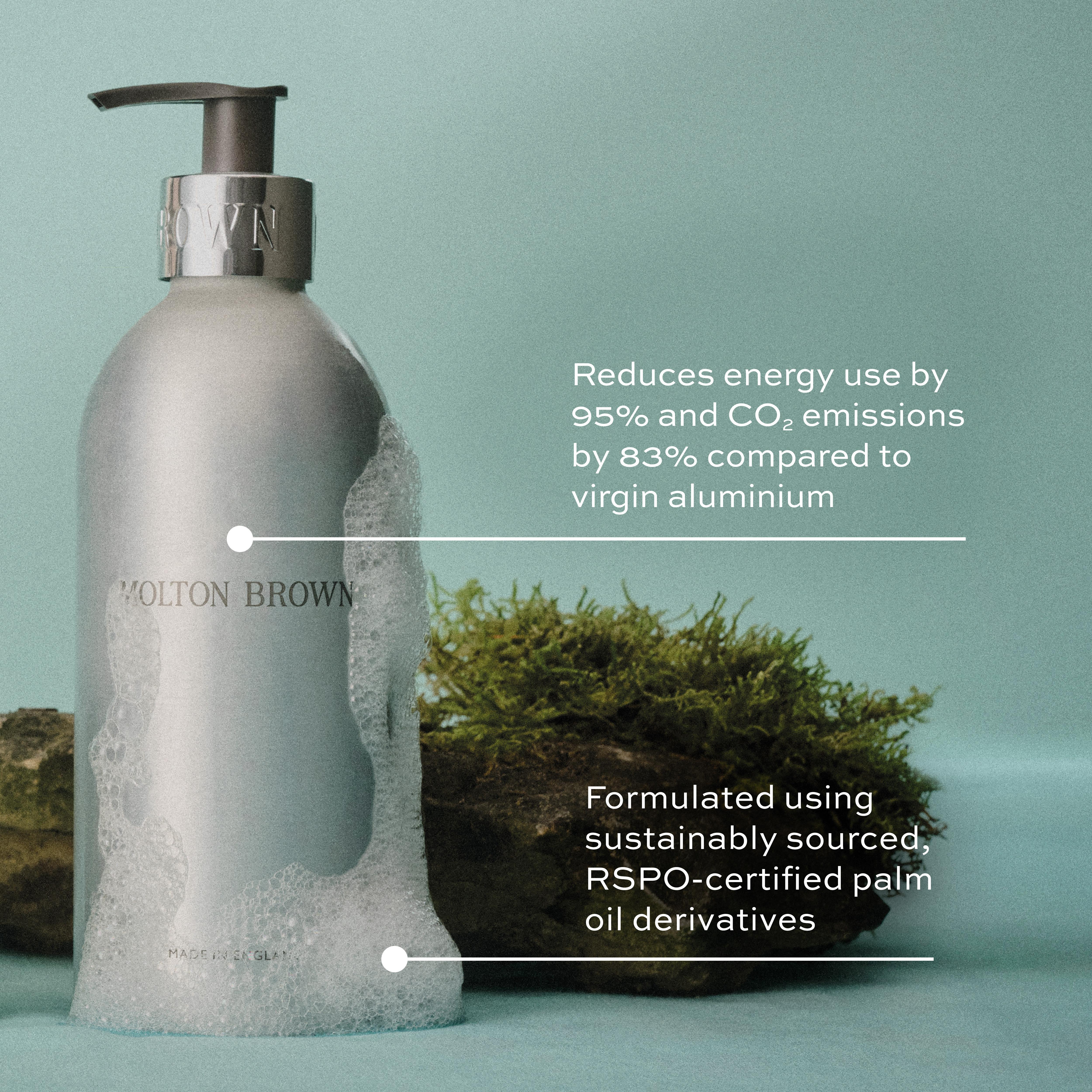 Coastal Cypress & Sea Fennel Shower Gel Refillable Bottle| Molton  