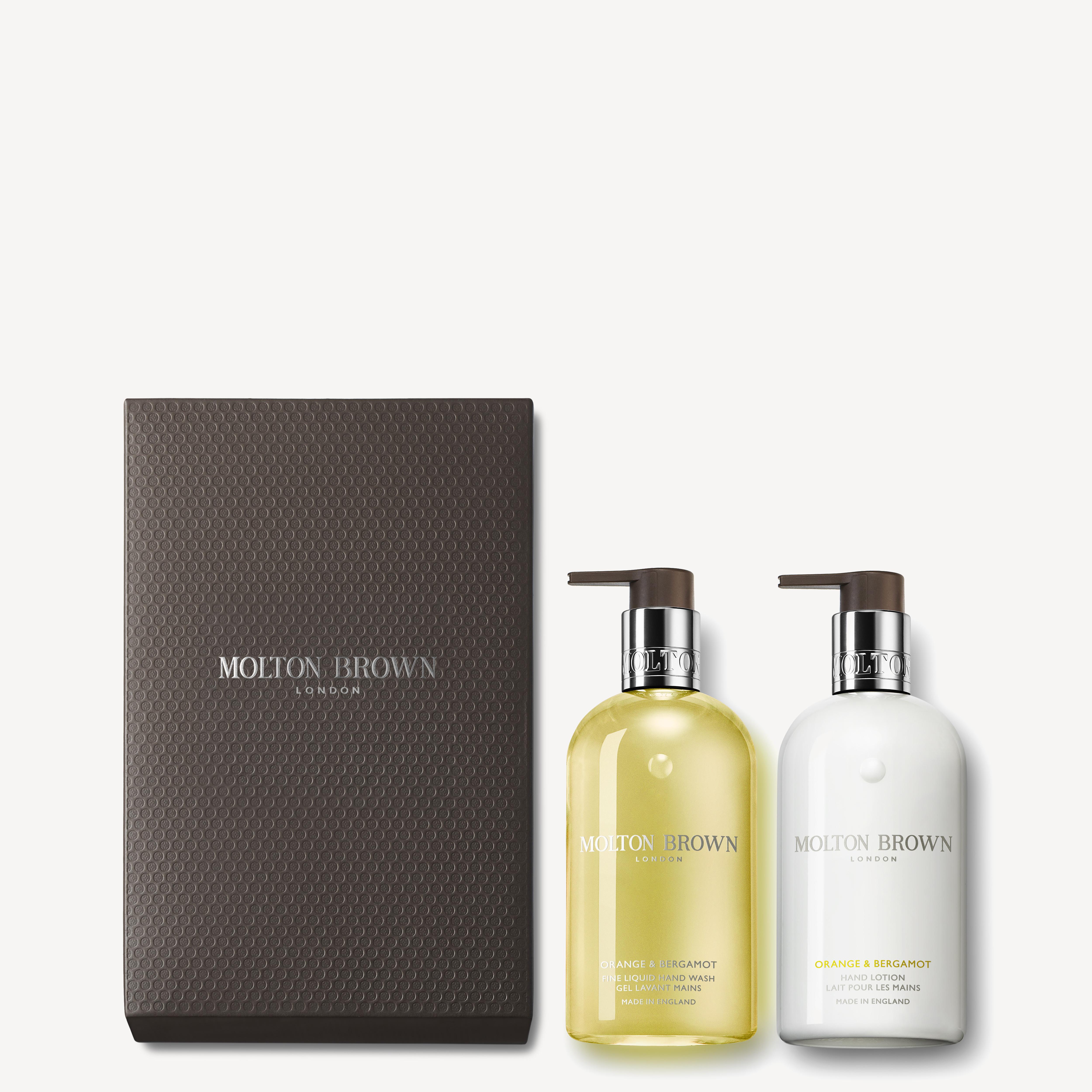 Orange and Bergamot Hand Wash & Hand Lotion Gift Set | Molton Brown US