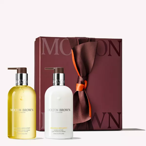 Orange and Bergamot Hand Wash & Hand Lotion Gift Set | Molton Brown US