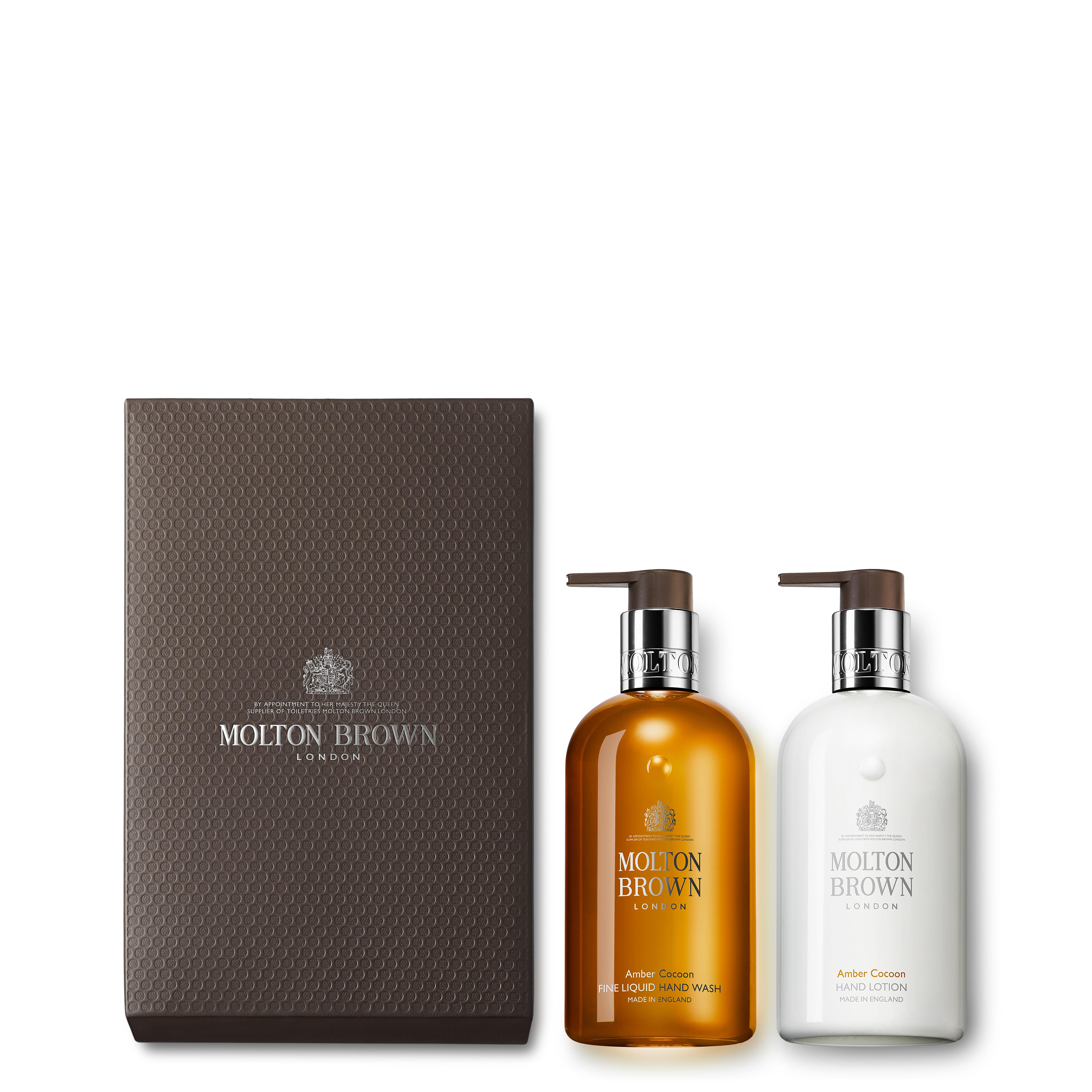 Molton Brown® Amber Cocoon Hand Wash & Lotion Set | Shop Online