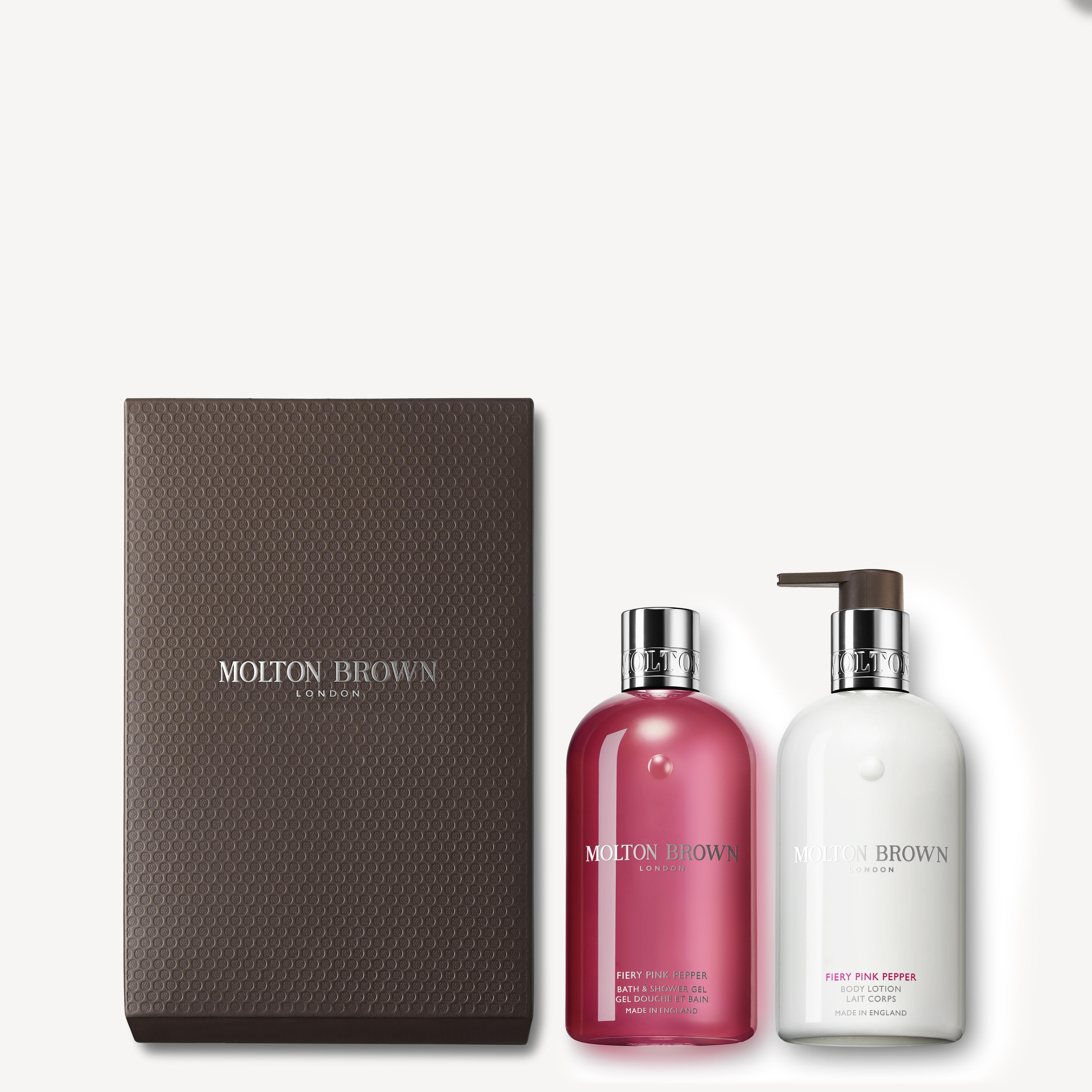 Molton Brown UK Fiery Pink Pepper Bath & Body Gift Set