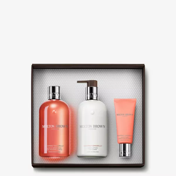 Gingerlily Body Wash, Body Lotion & Hand Cream Gift Set | Molton
