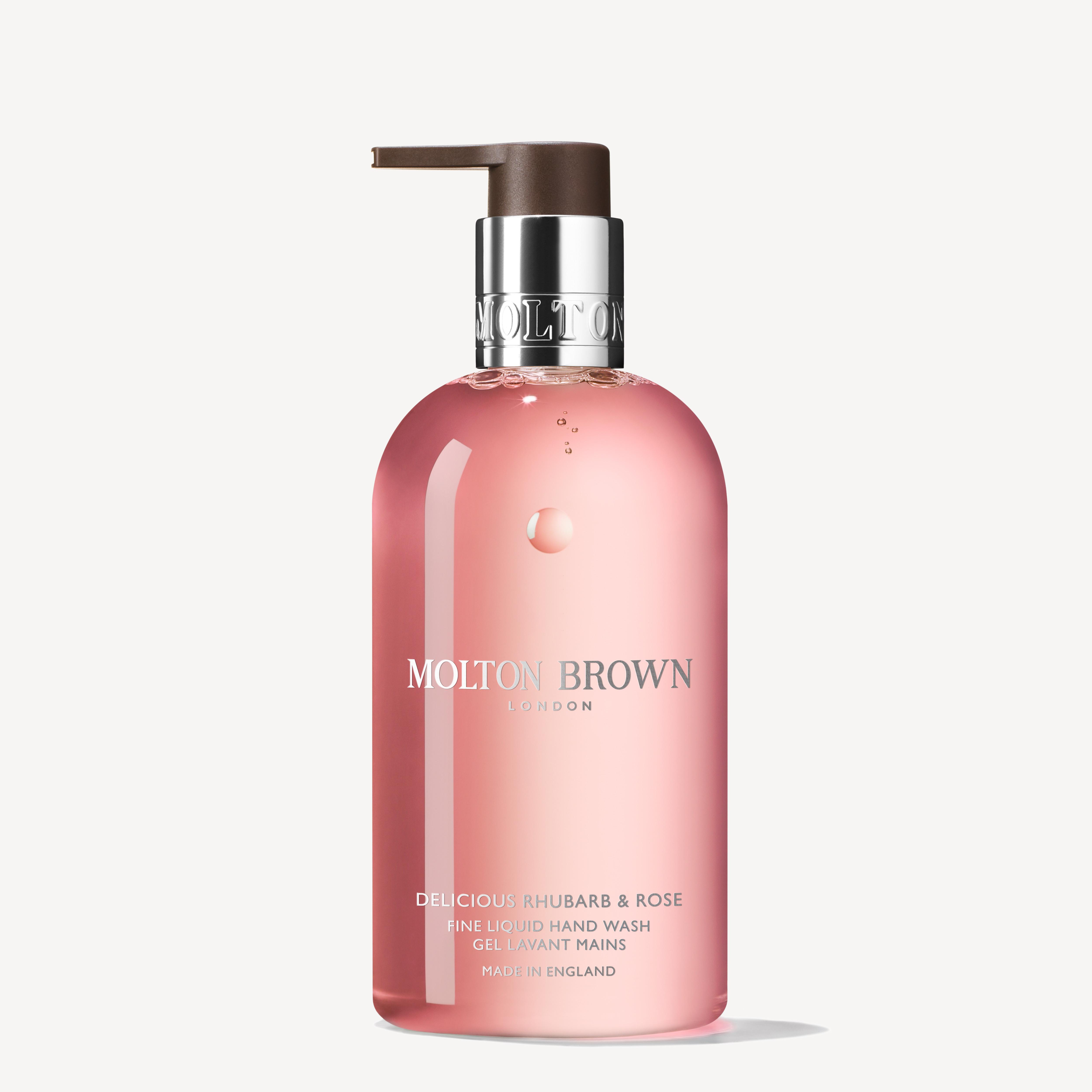 Delicious Rhubarb and Rose Hand Wash & Lotion Set | Molton Brown US