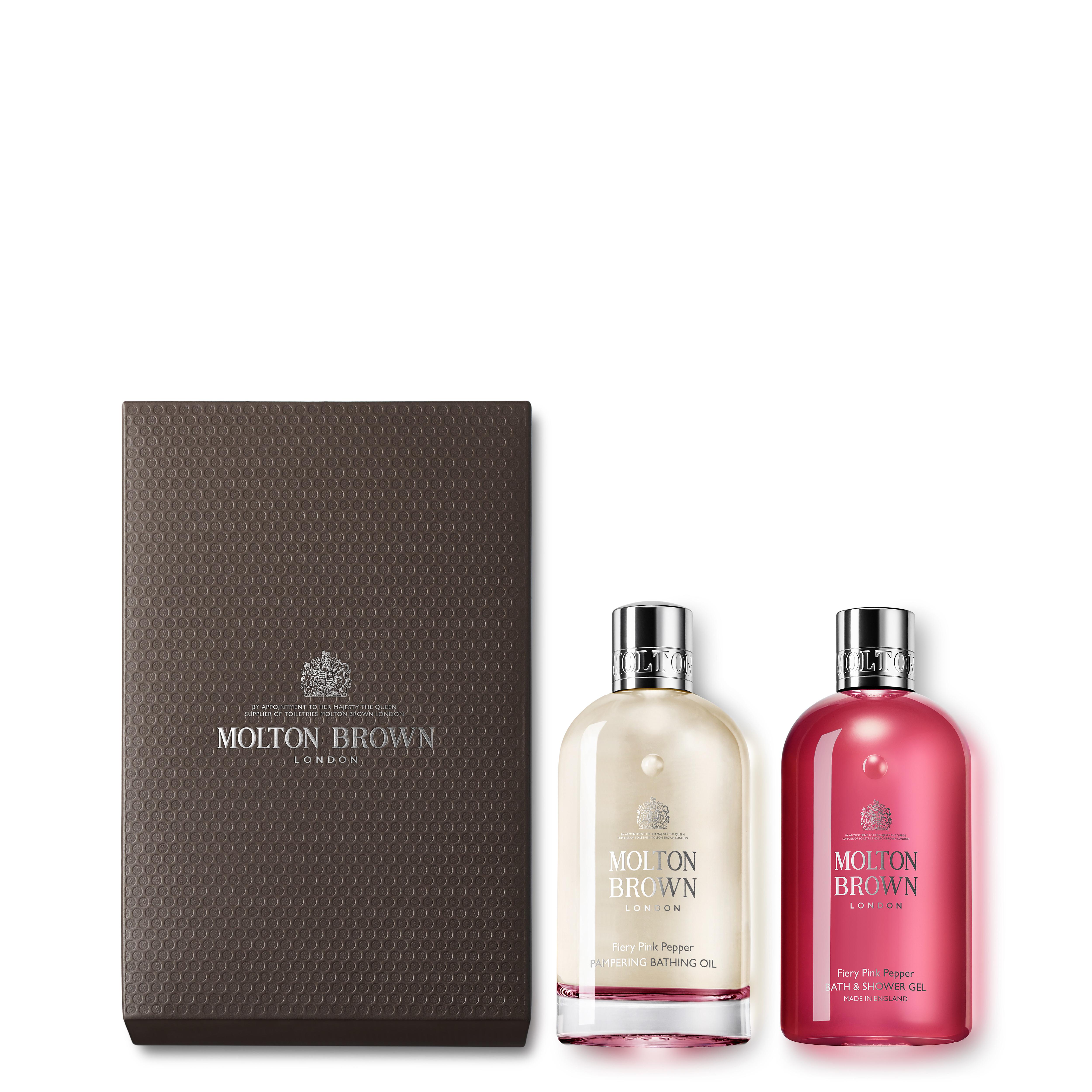 Molton Brown UK Fiery Pink Pepper Bath & Body Gift Set
