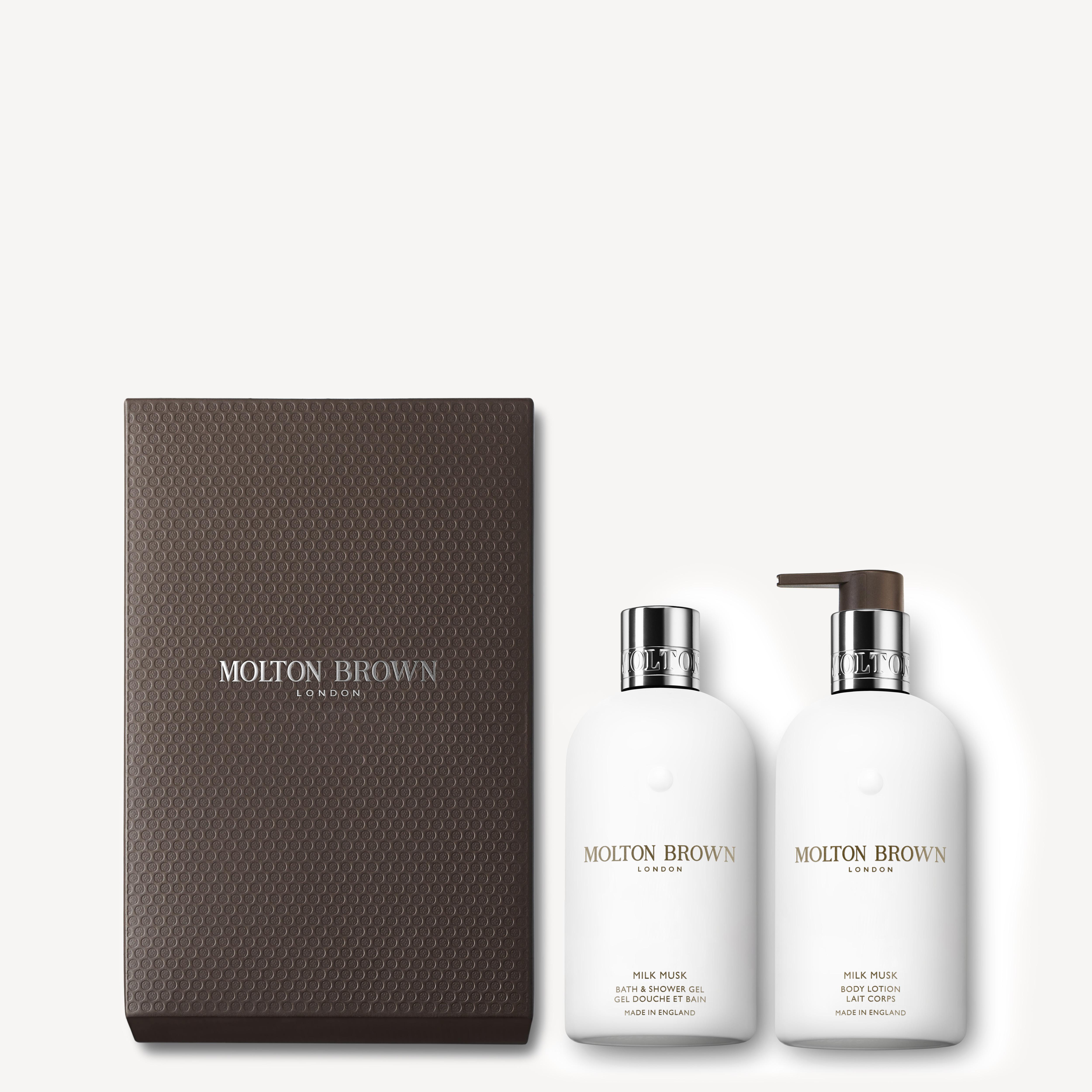 MOLTON BROWN Milk Musk セット 300ml 290ml NHB277CR3_uk_Milk-Musk-Bath-