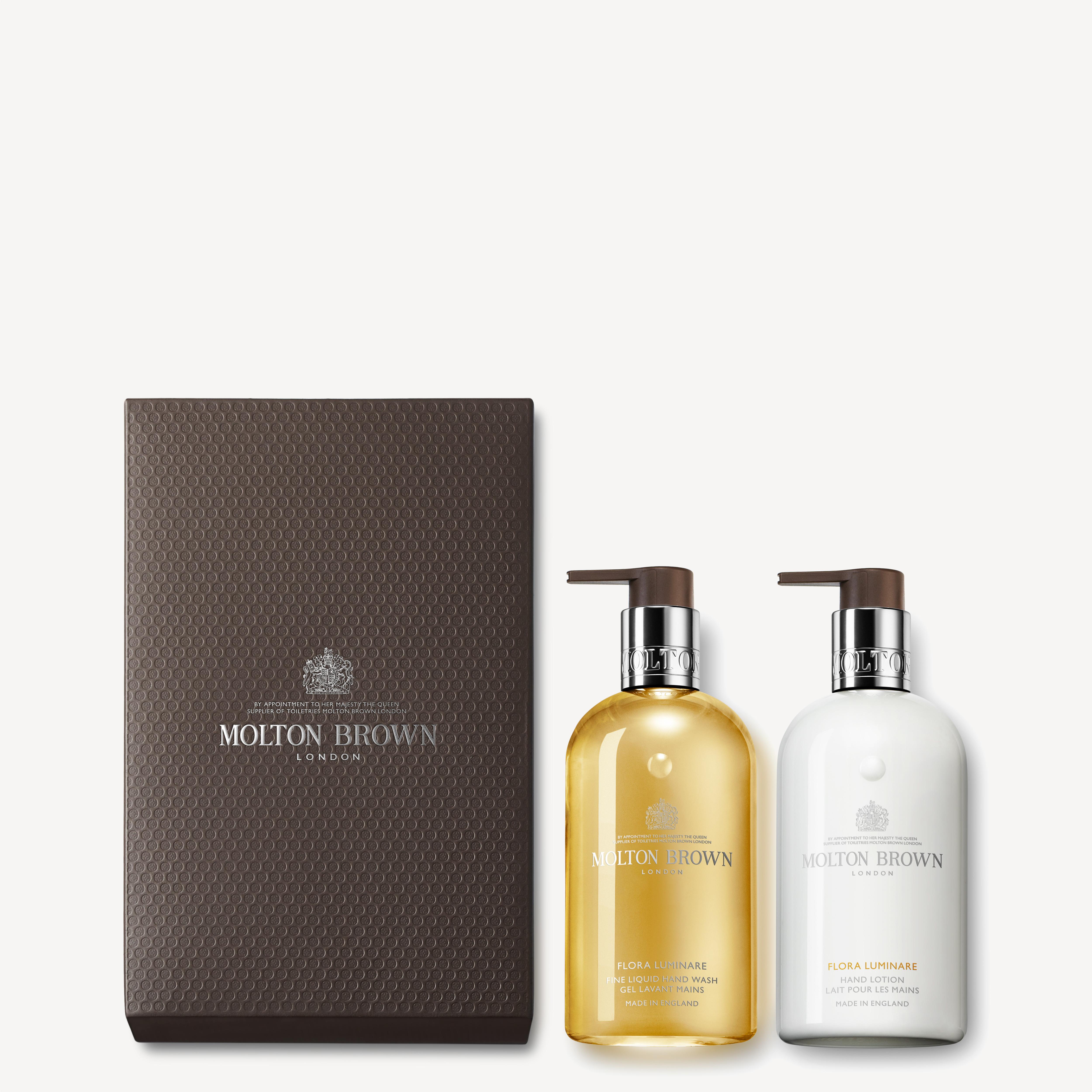 Molton Brown Flora Luminare Hand Wash & Lotion Gift Set