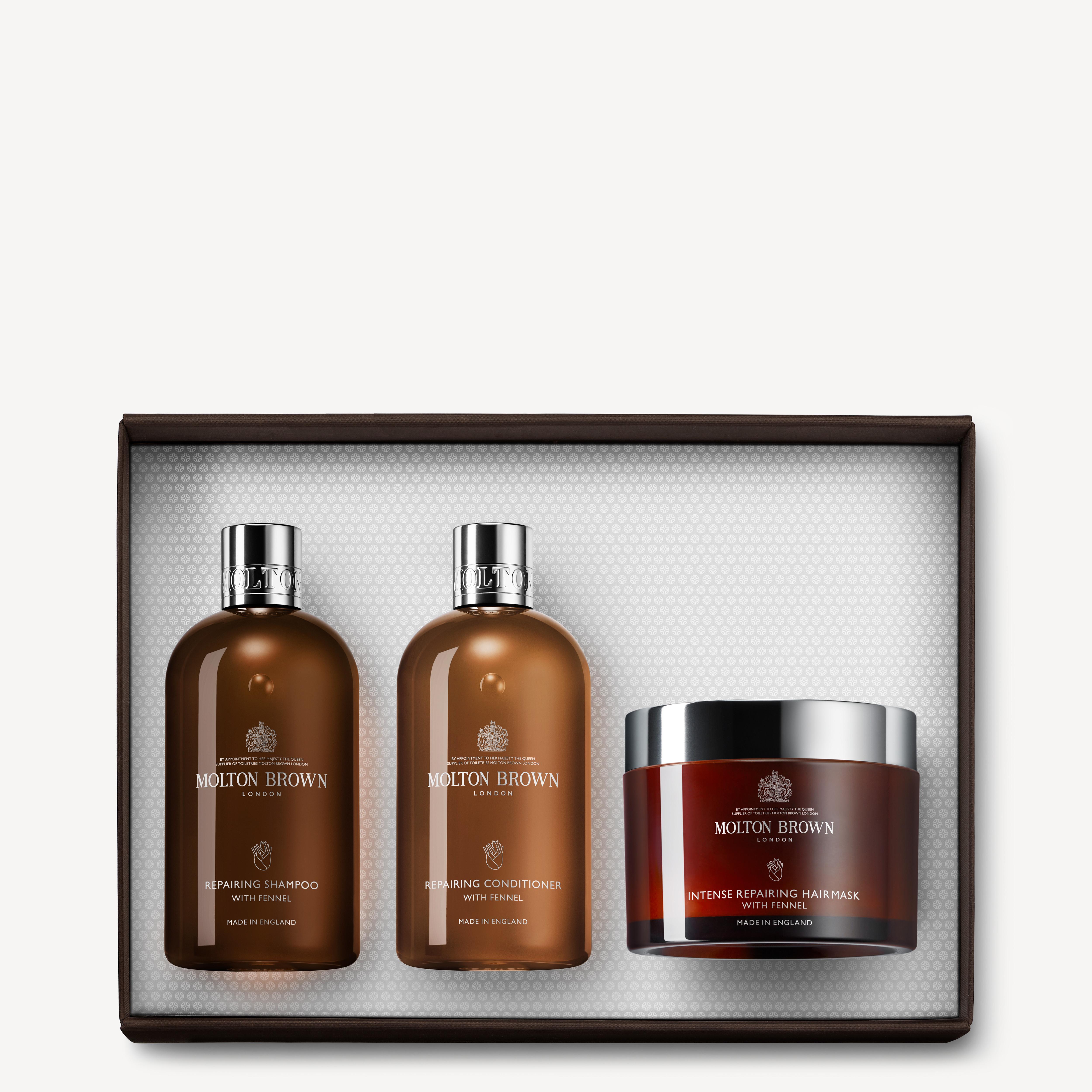 Molton Brown UK Repairing Hair Care Gift Set For Damaged Hair