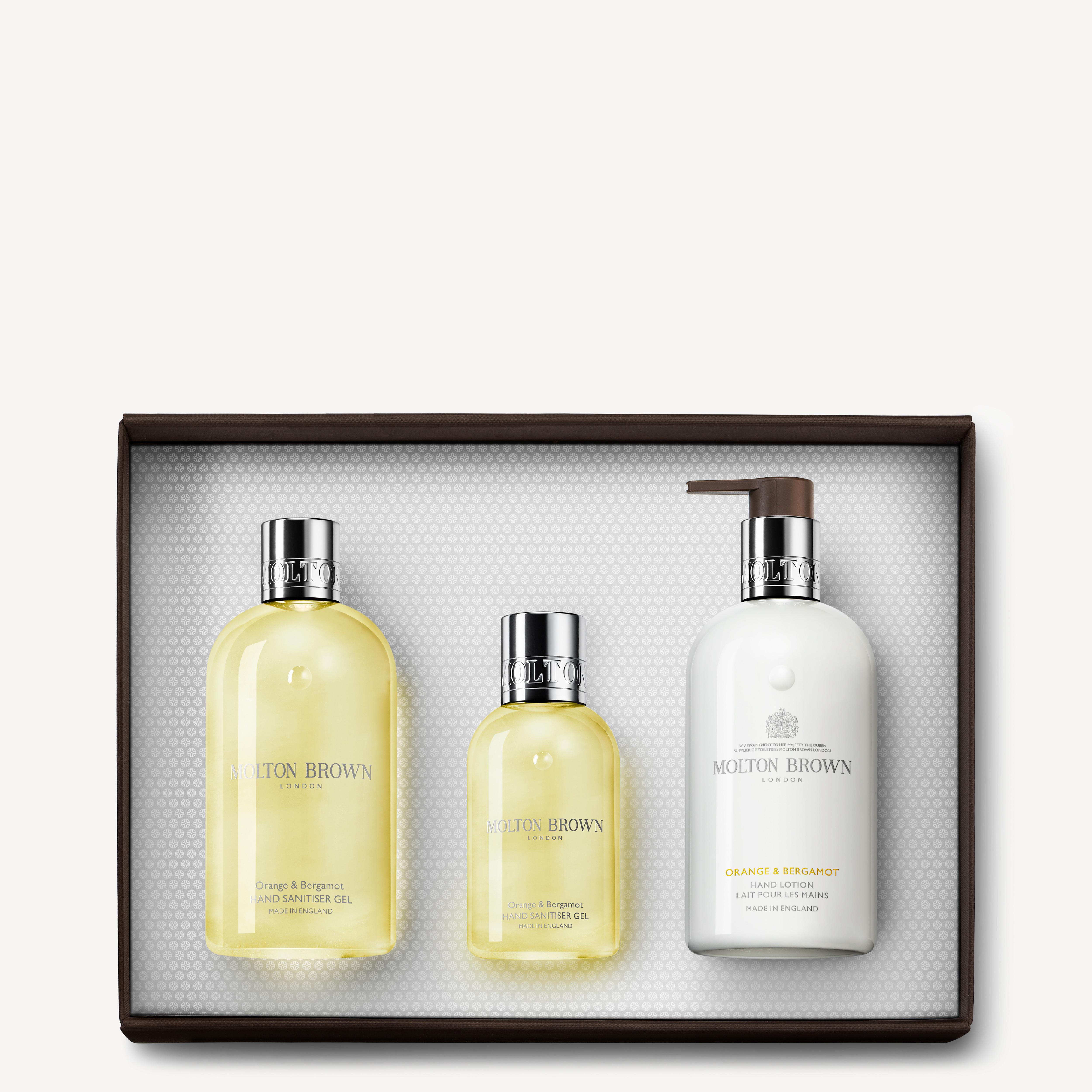 Molton Brown UK Orange & Bergamot Hand Sanitiser Gift Set