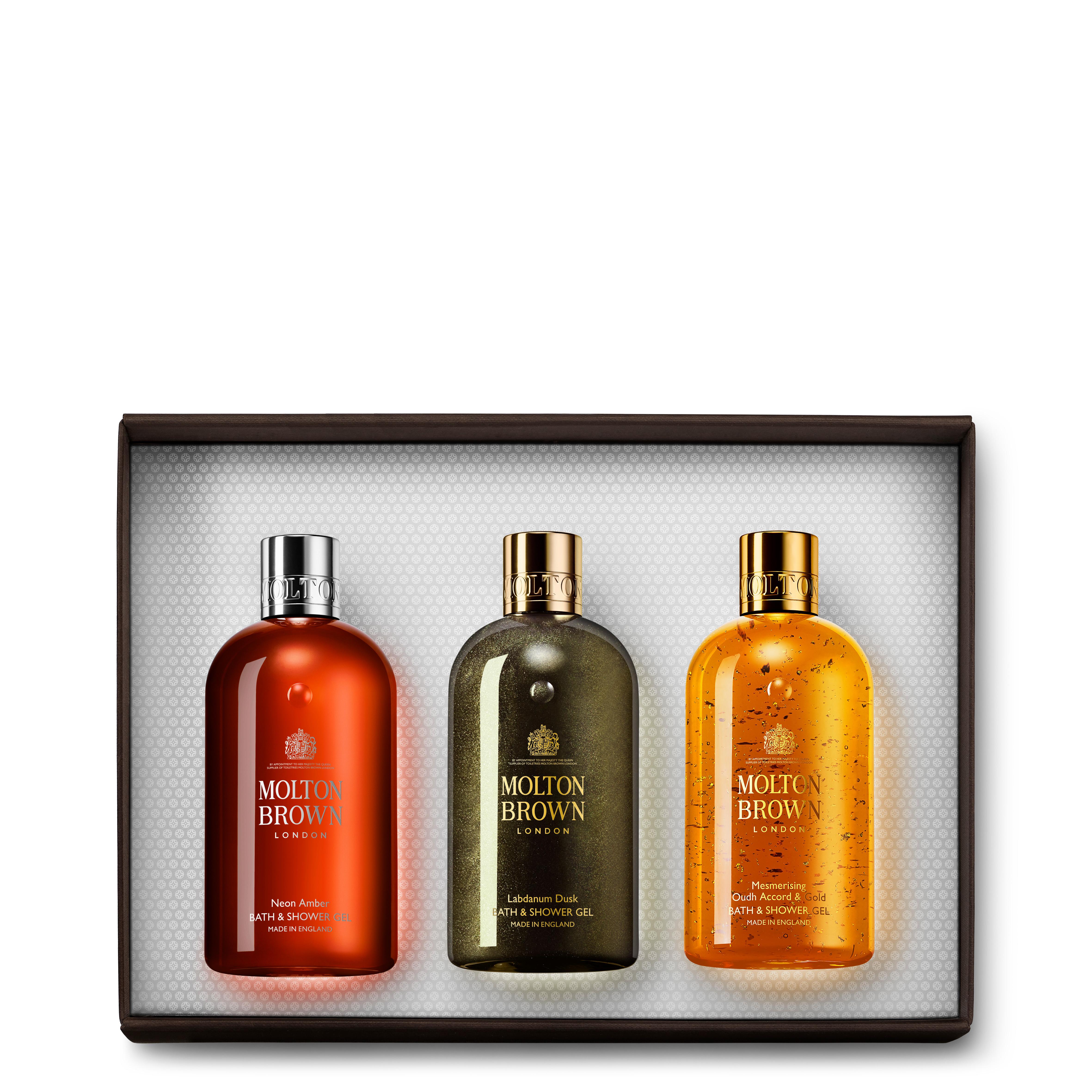 Molton Brown UK Ambery Body Wash Gift Set