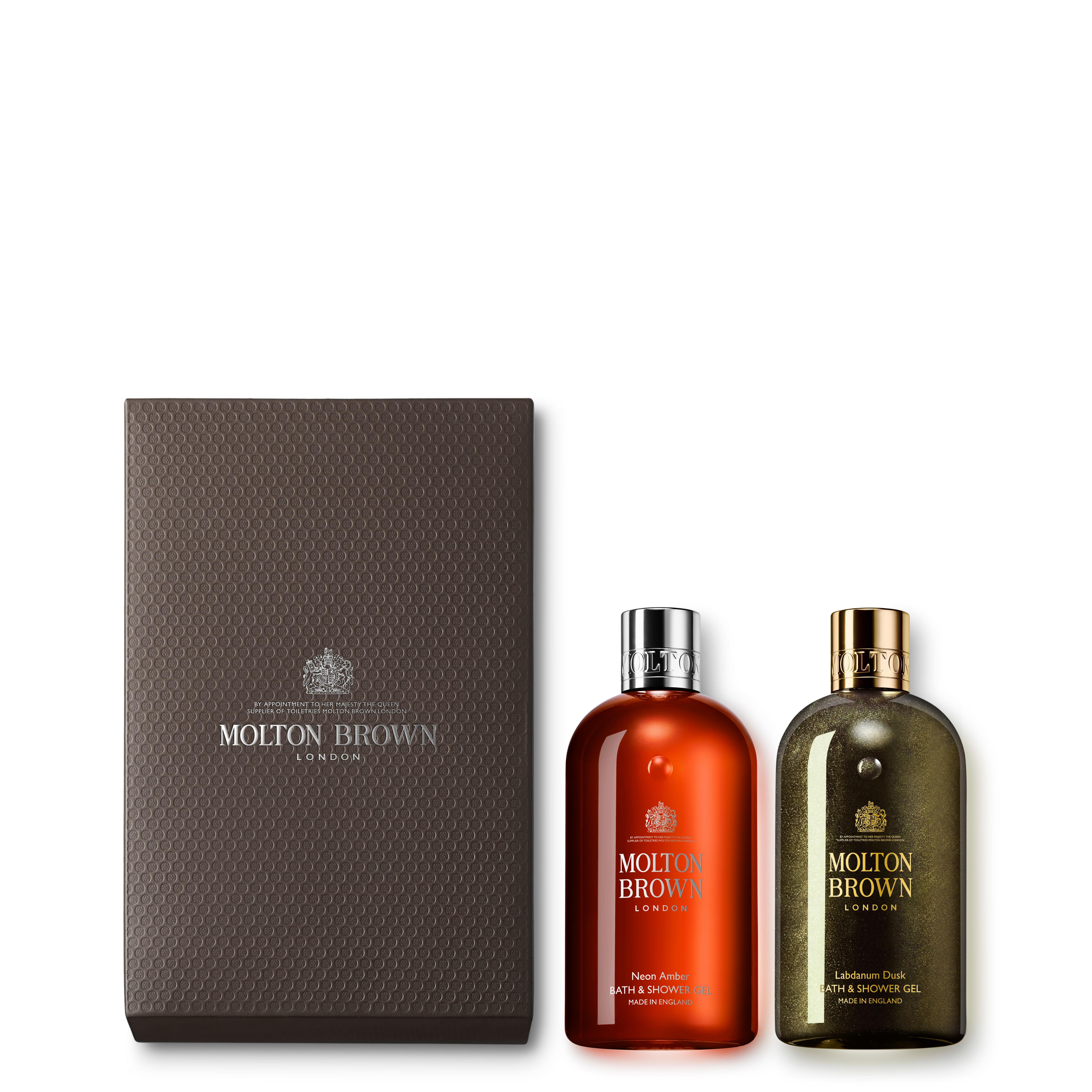 Molton Brown EU Neon Amber & Labdanum Dusk Body Wash Gift Set