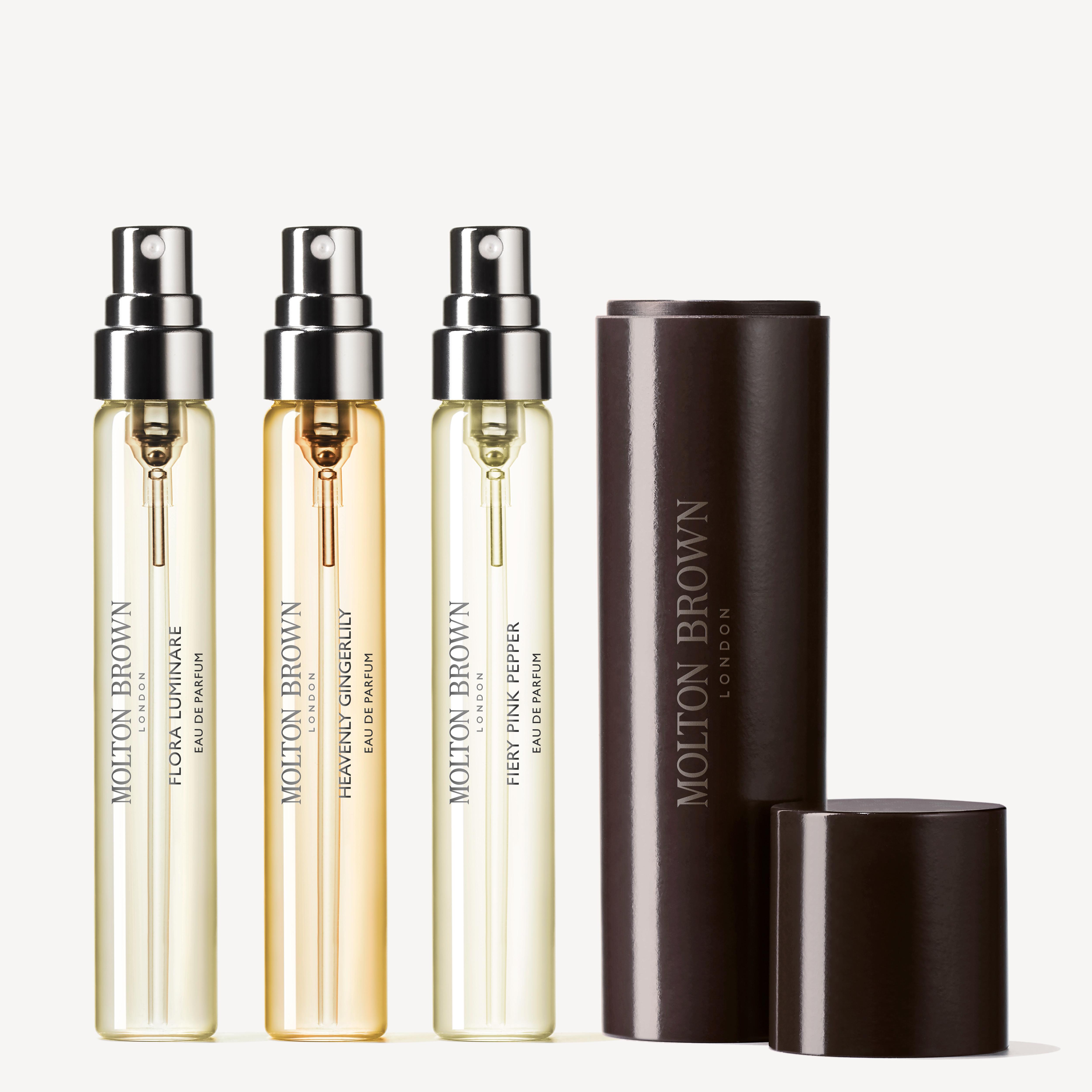 Molton Brown UK Eau de Parfum Discovery Set And Perfume Holder