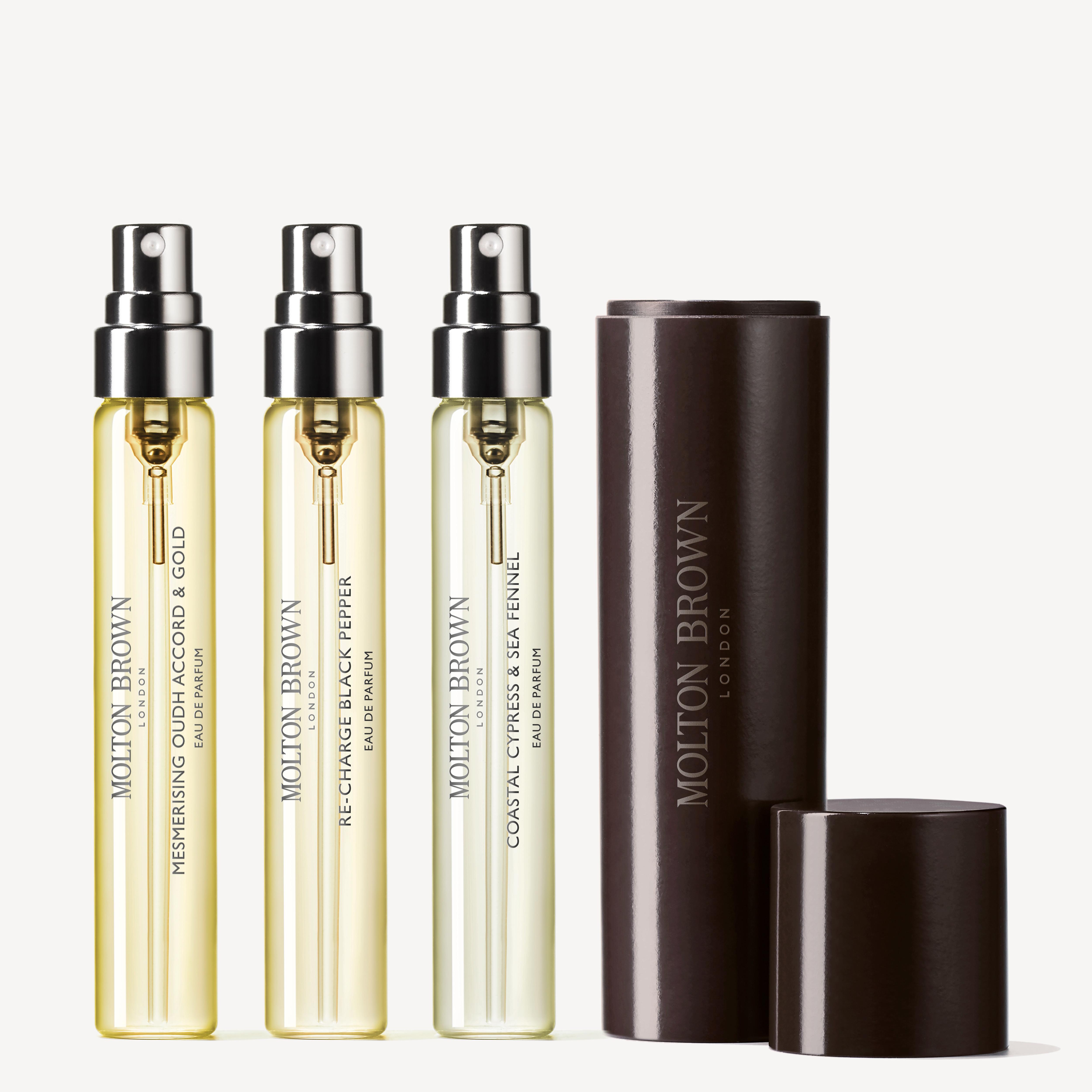 Woody & Fresh Duft Discovery Set und Reiseetui | Molton Brown DE