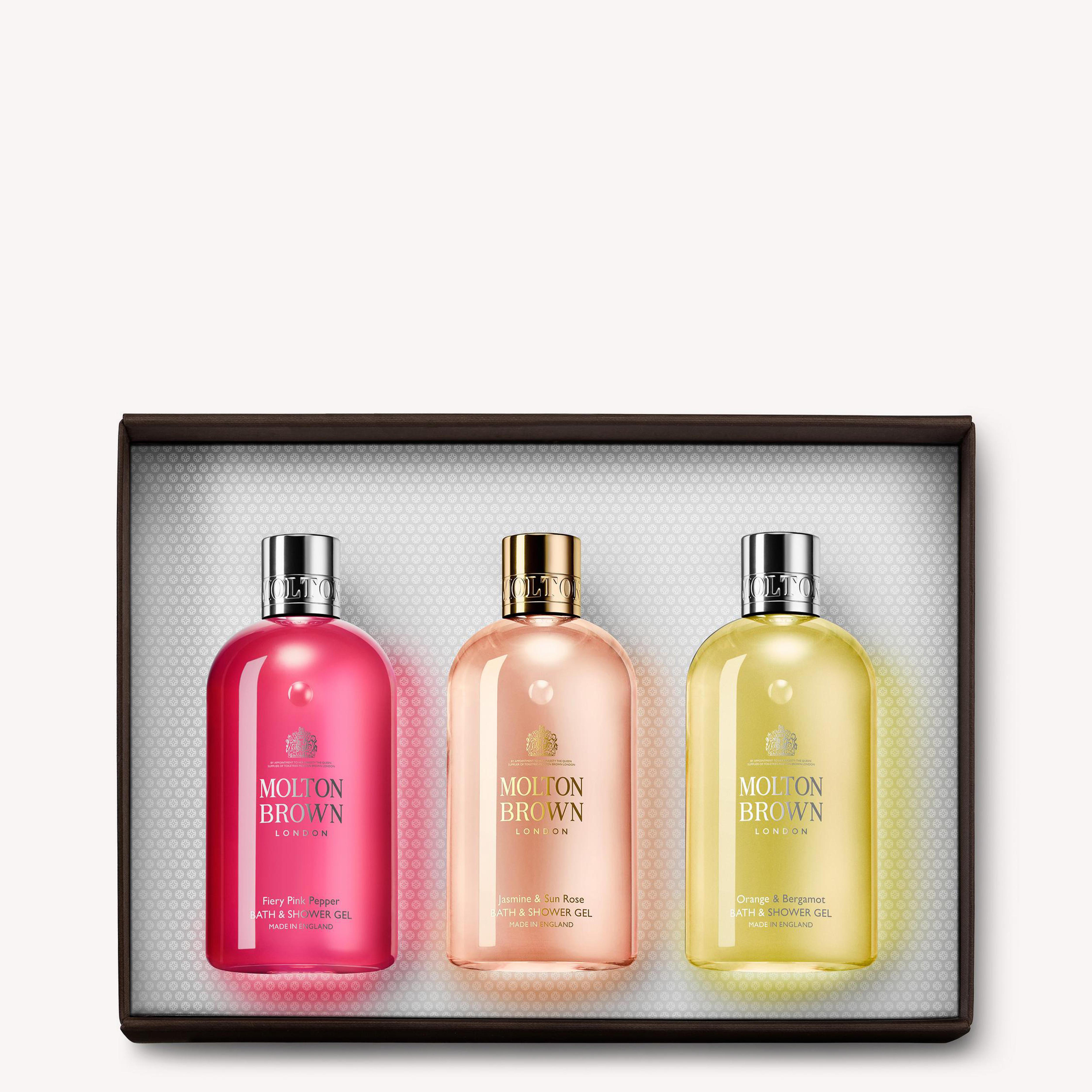 Molton Brown UK Floral & Spicy Body Wash Gift Set