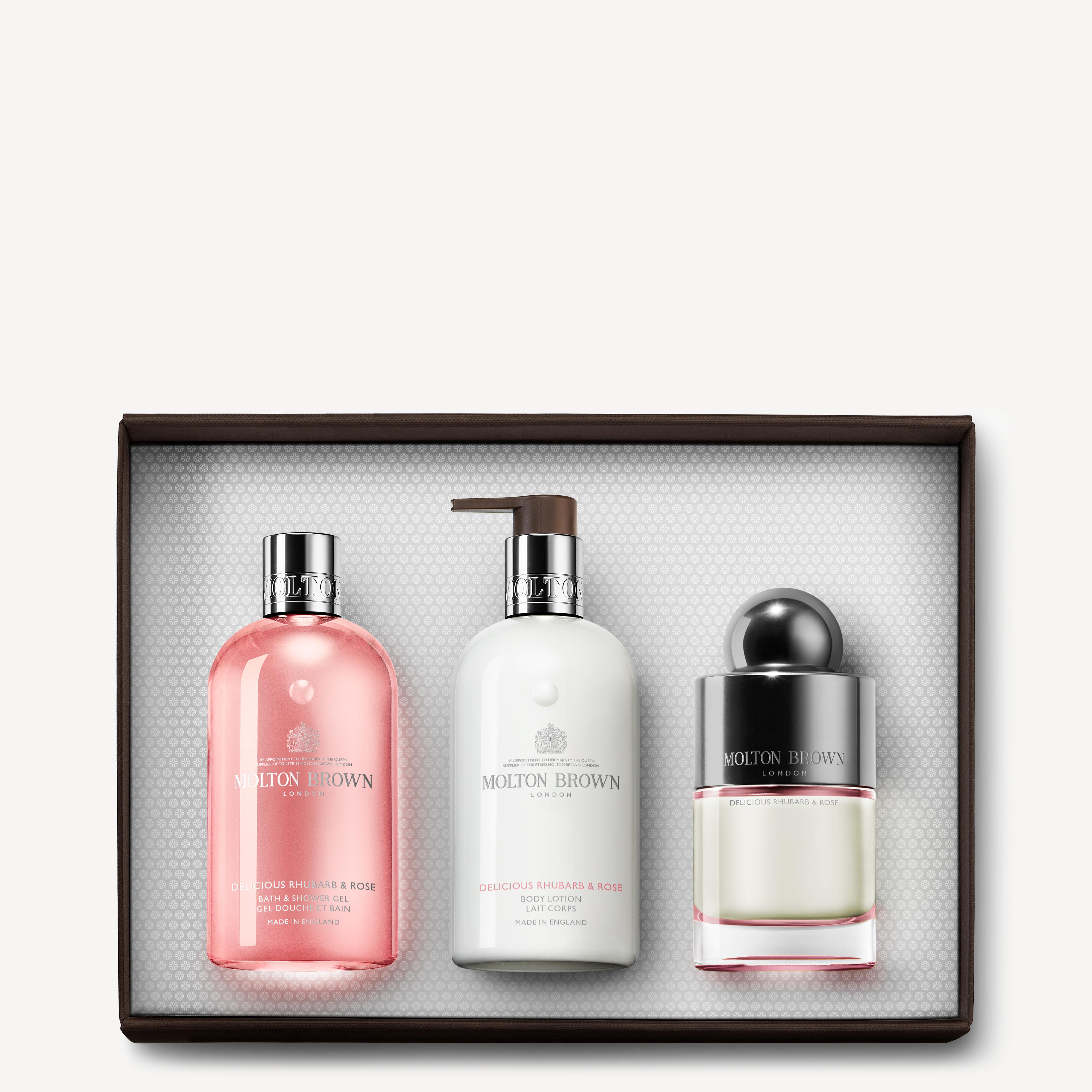 Molton Brown Delicious Rhubarb & Rose Fragrance Gift Set