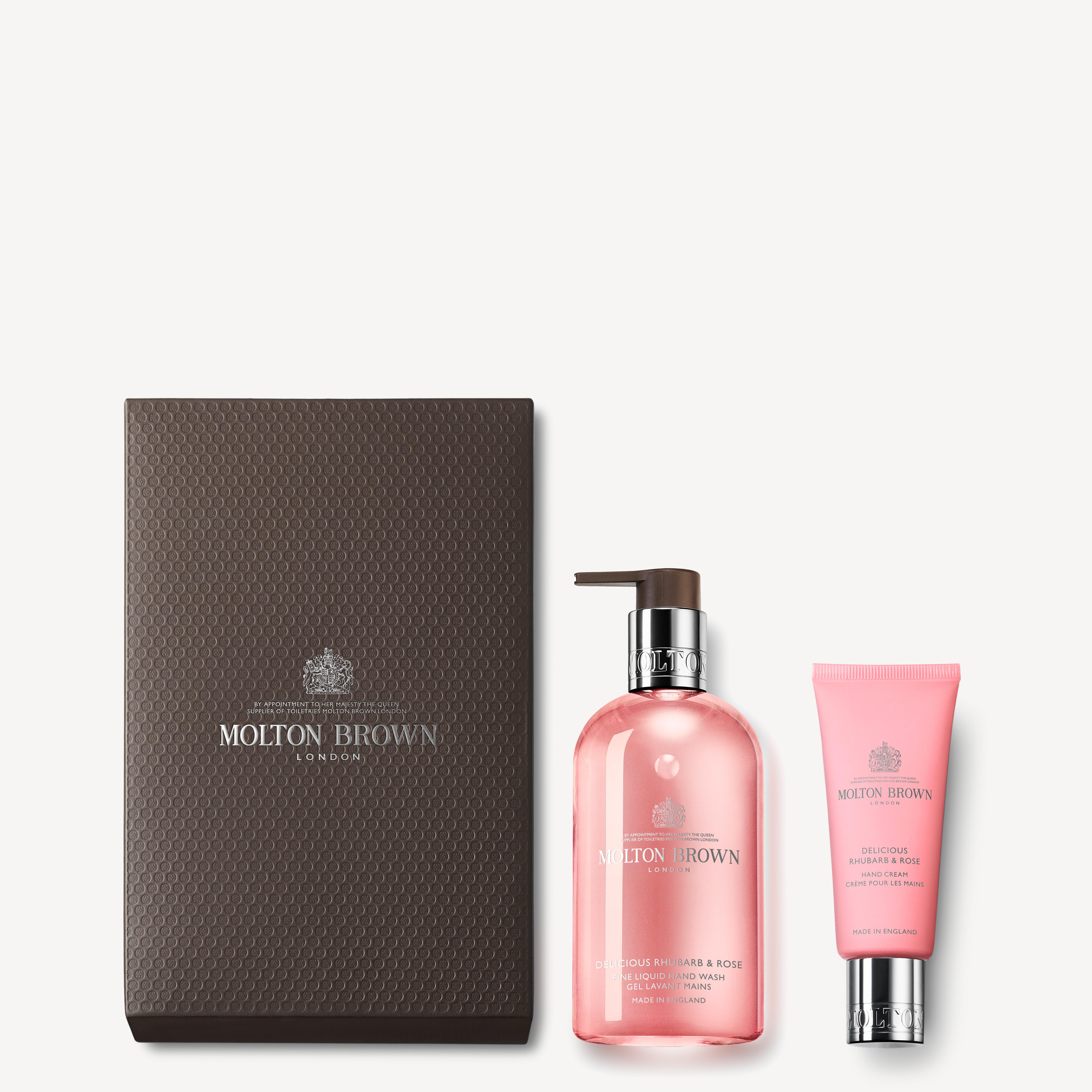 Molton Brown Delicious Rhubarb & Rose Hand Care Duo Gift Set