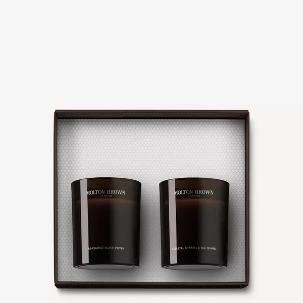 Woody & Aromatic Scented Candle Gift Set | Molton Brown US