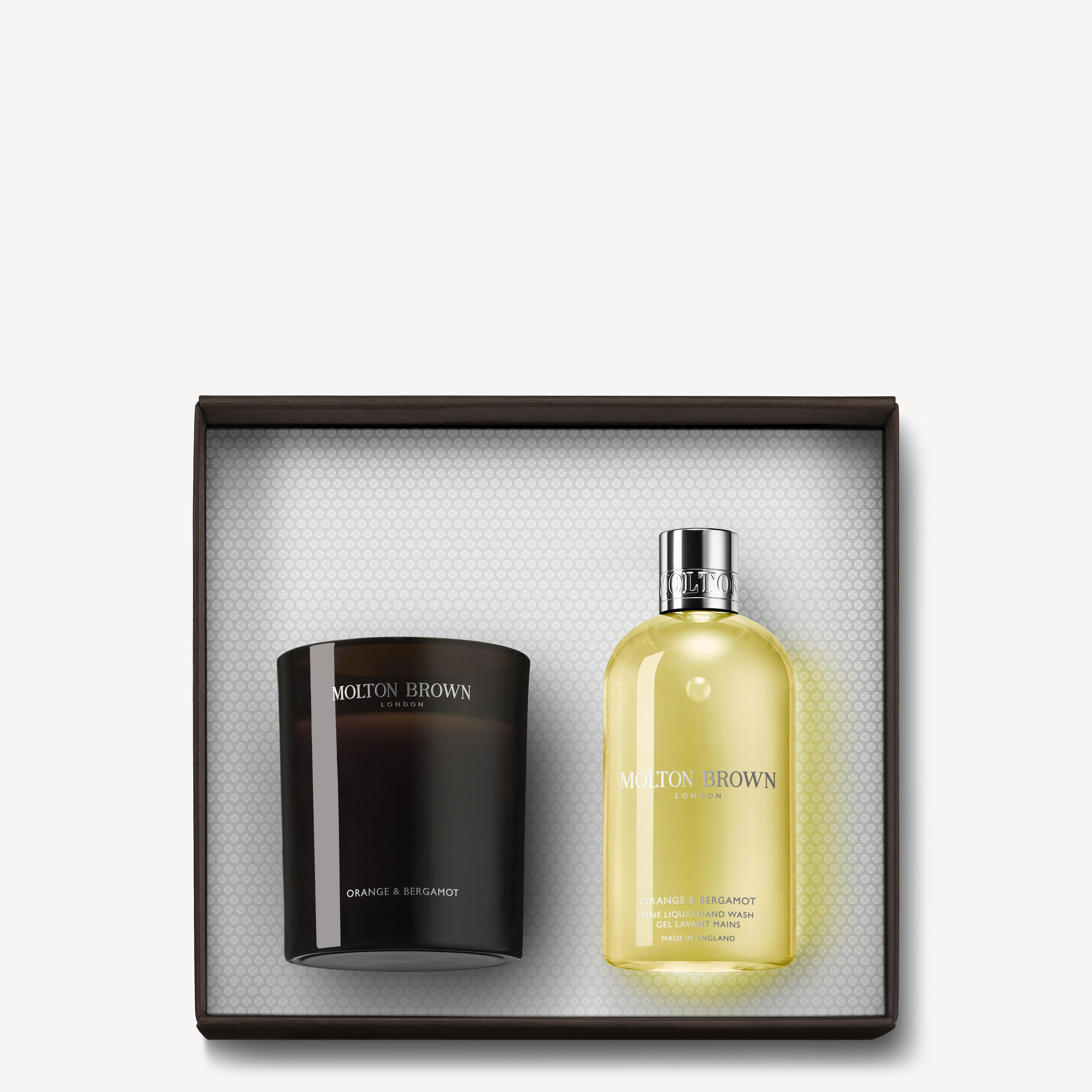 Orange & Bergamot Scented Candle & Body Wash Set | Molton Brown US